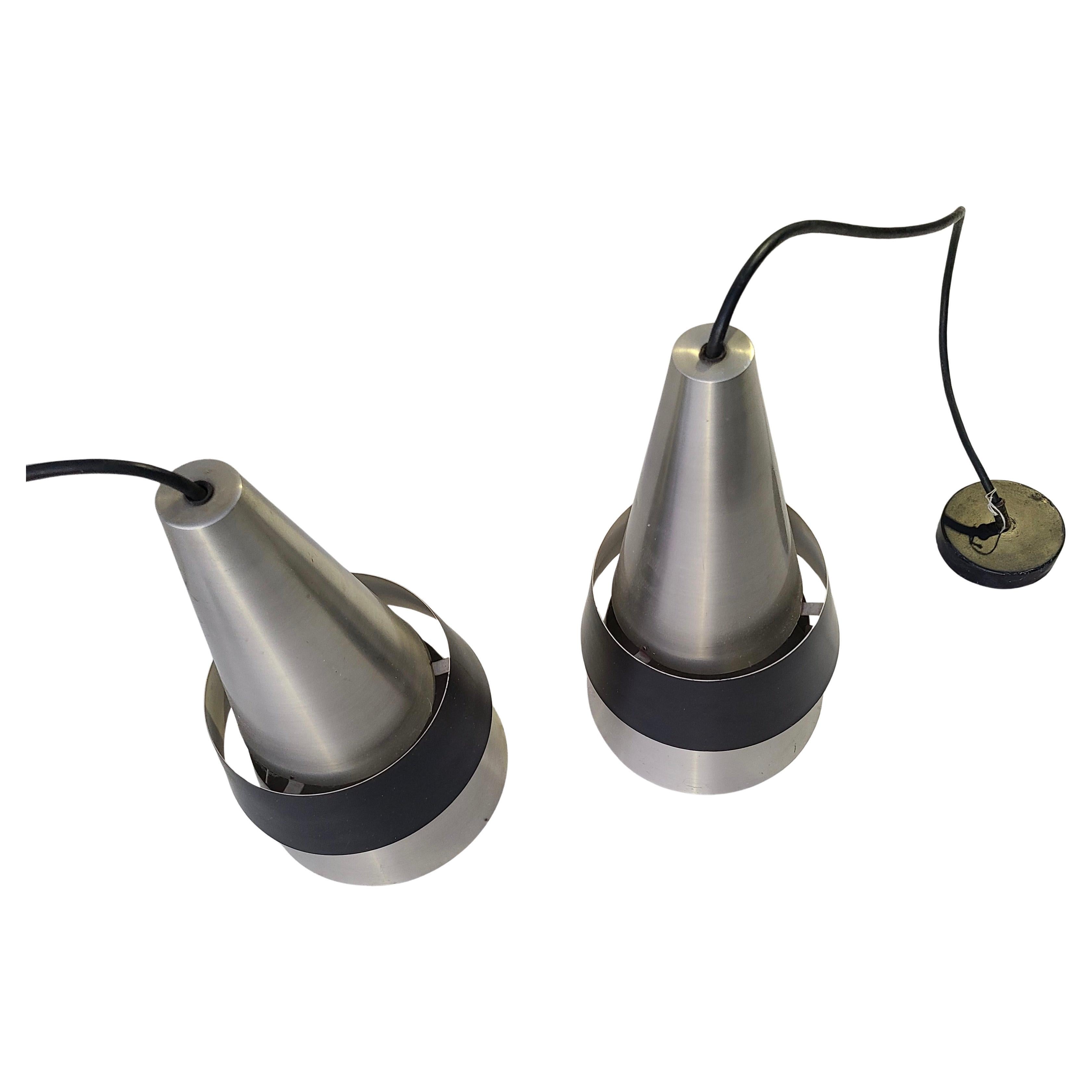 Coppia di lampade a sospensione Fog and Morup Jo Hammerborg Design in vendita 2