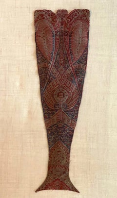 Pair framed Antique Parsley Shaw Fragments