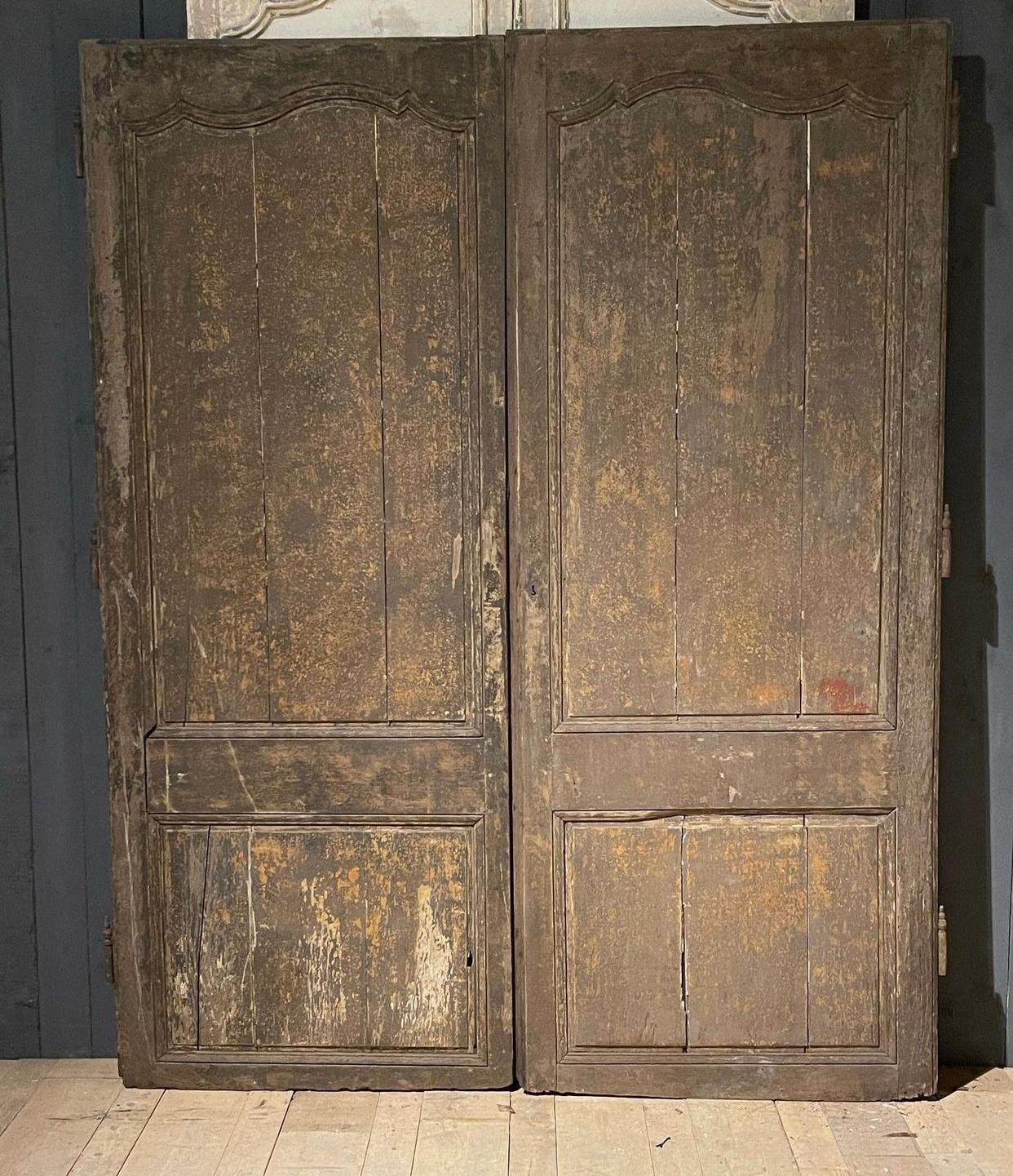 Pair French 18th Century Doors 5