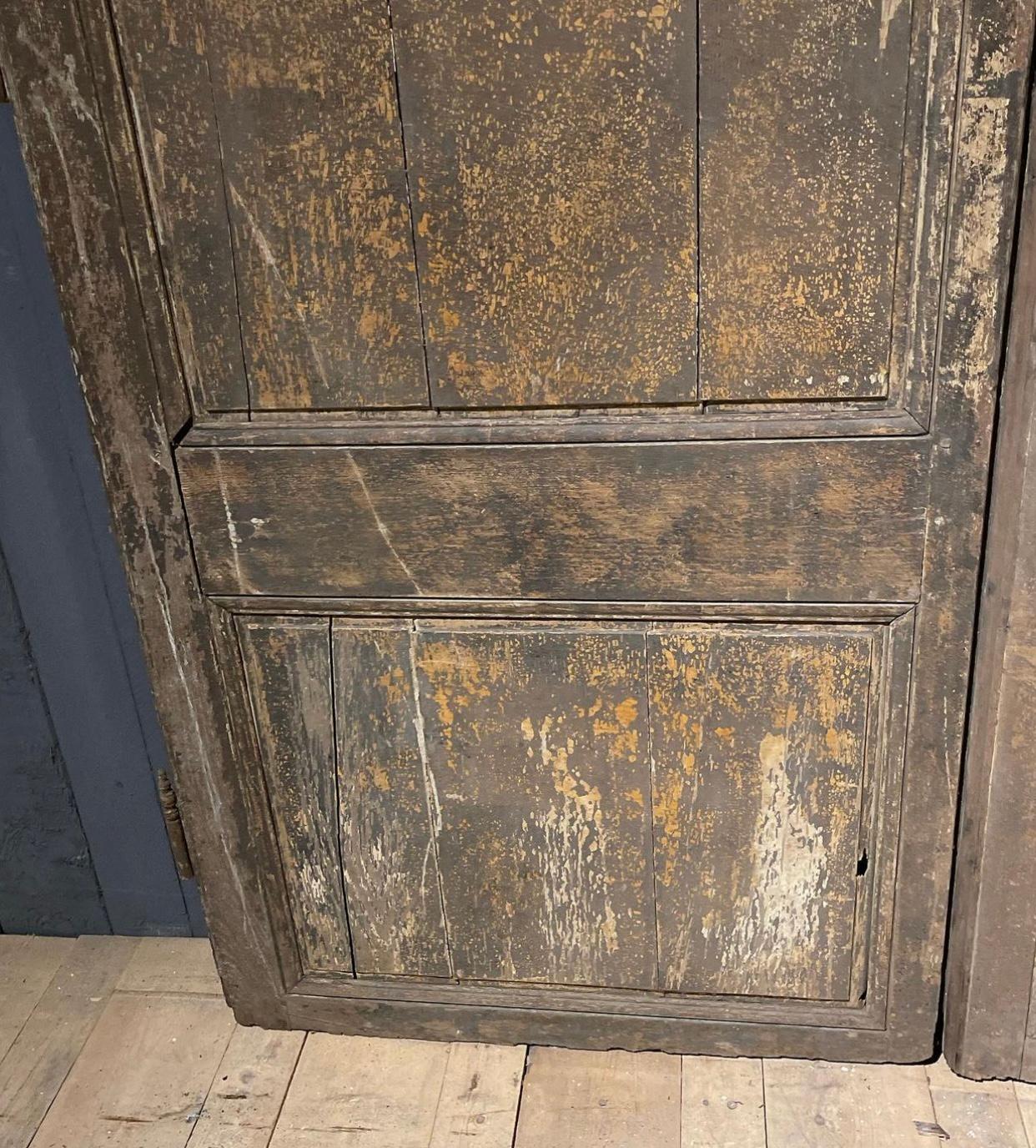 Oak Pair French 18th Century Doors