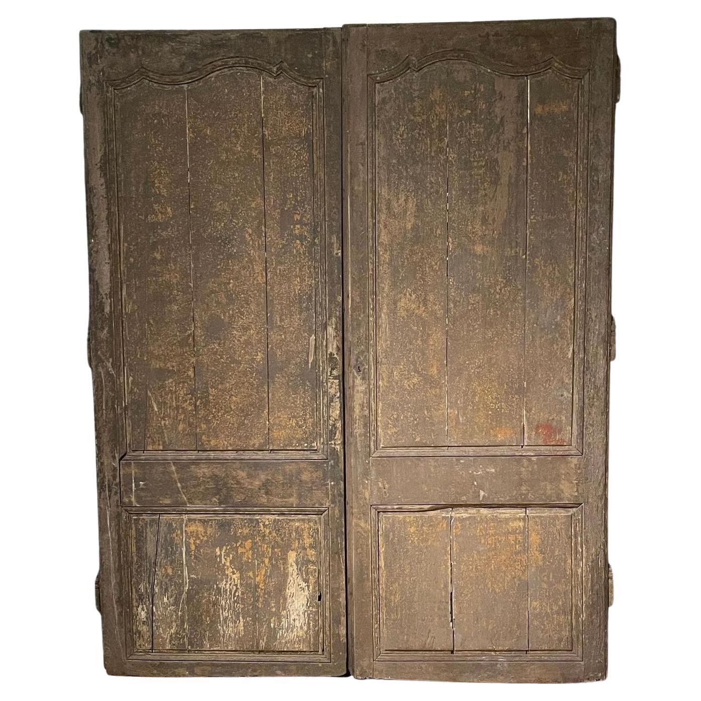 Pair French 18th Century Doors