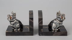 Pair of French Art Deco Bookends by H. Moreau "Hippolyte François Moreau"