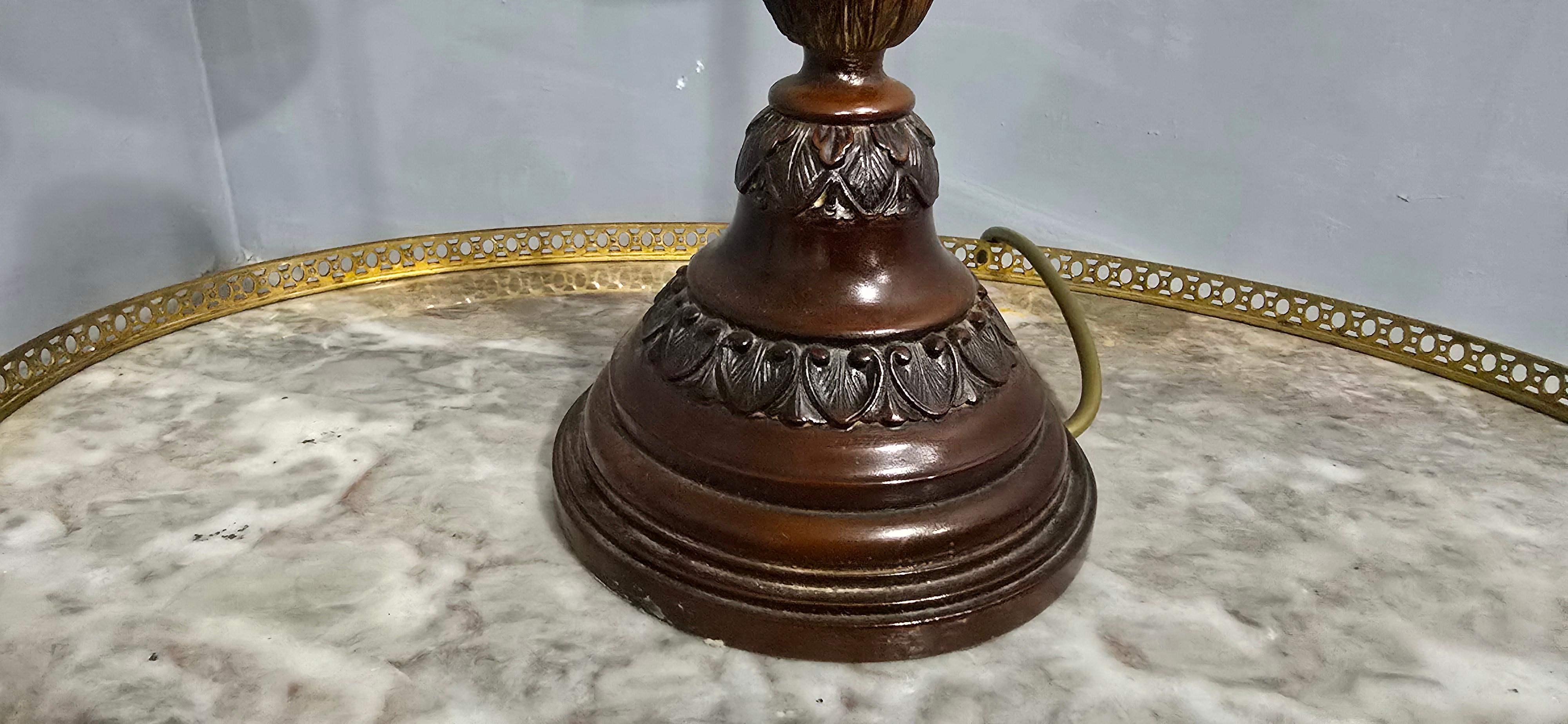 Pareja de Lámparas de Mesa Francesas Bronceadas en Bueno estado para la venta en Swadlincote, GB