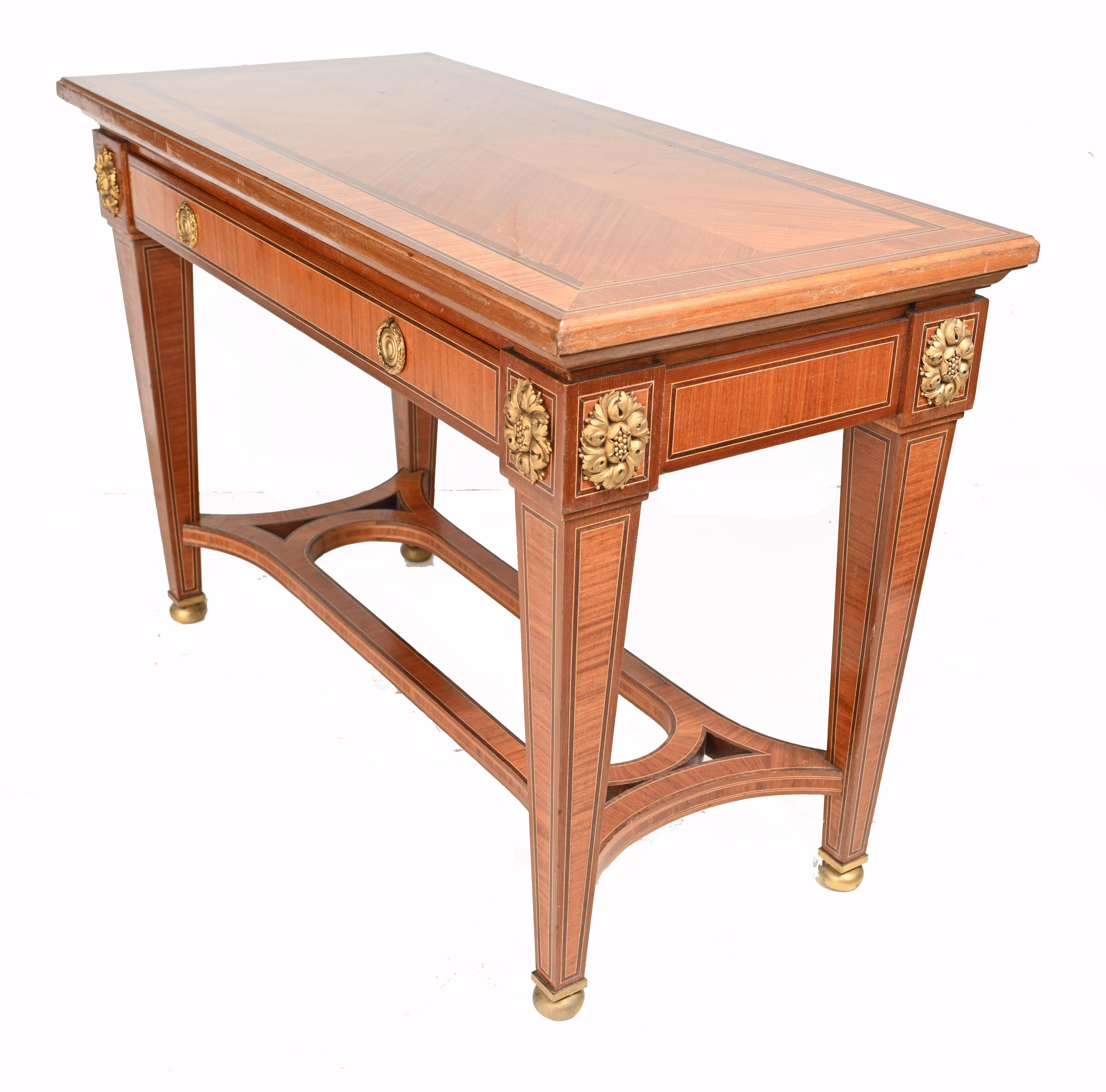 Pair French Console Tables Empire, circa 1890 For Sale 2