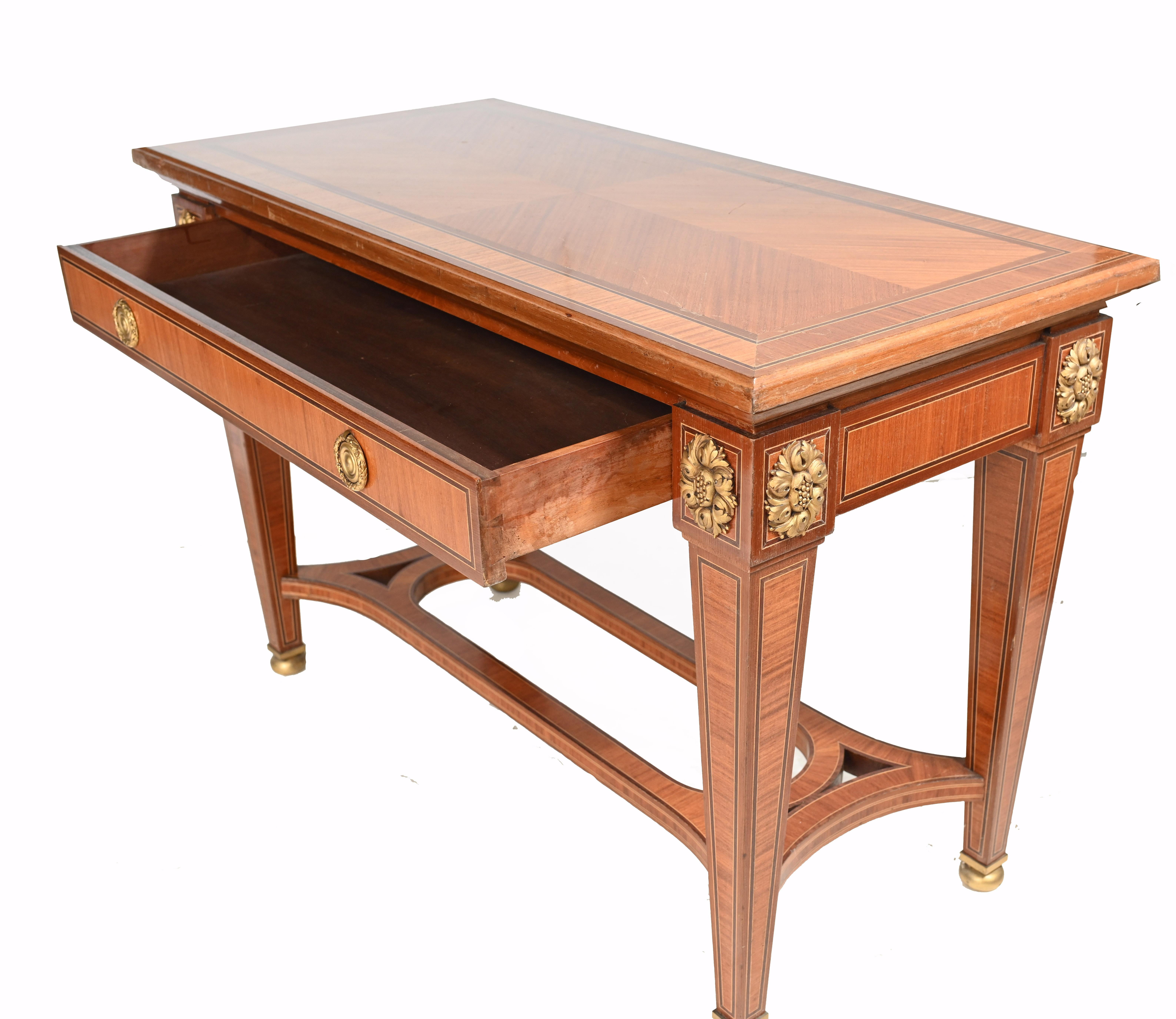 Pair French Console Tables Empire, circa 1890 For Sale 3