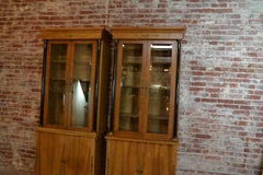 French Empire Bookcases Set of 2