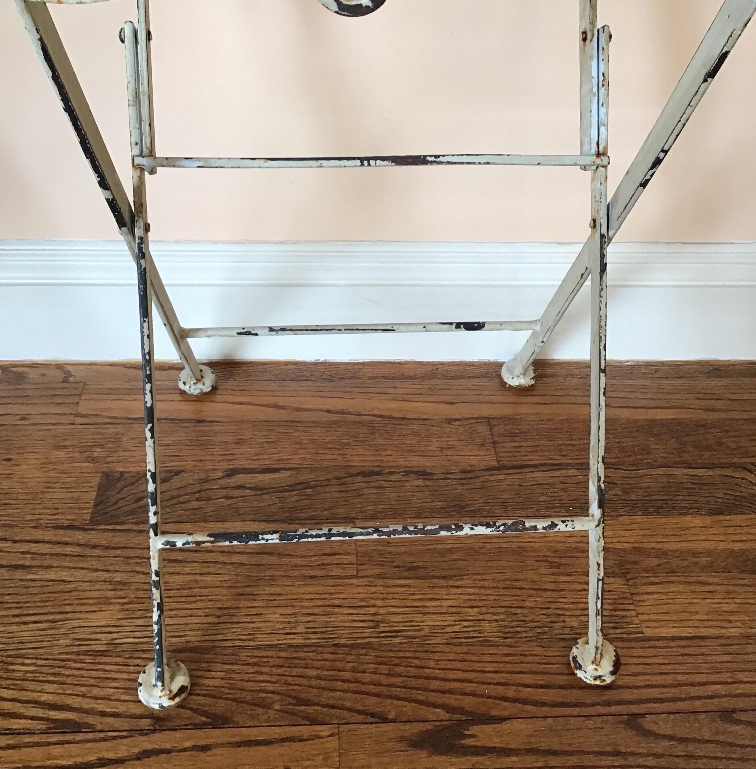 Pair of French Folding Garden Tables 3