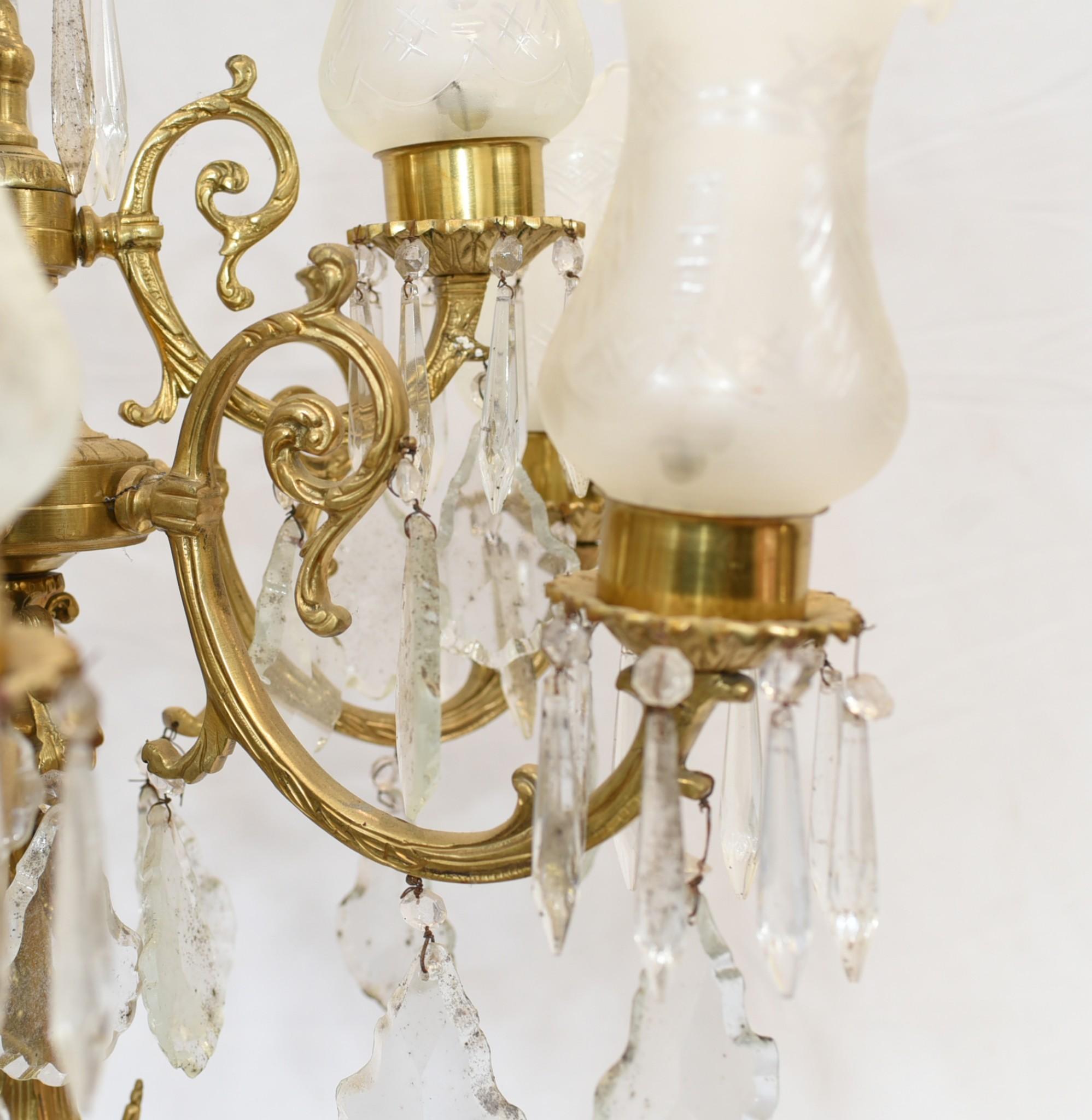 Giltwood Pair French Gilt Lamps Empire Table Lights