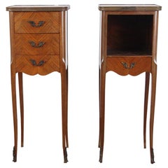 Pair of French Louis XV Night Tables