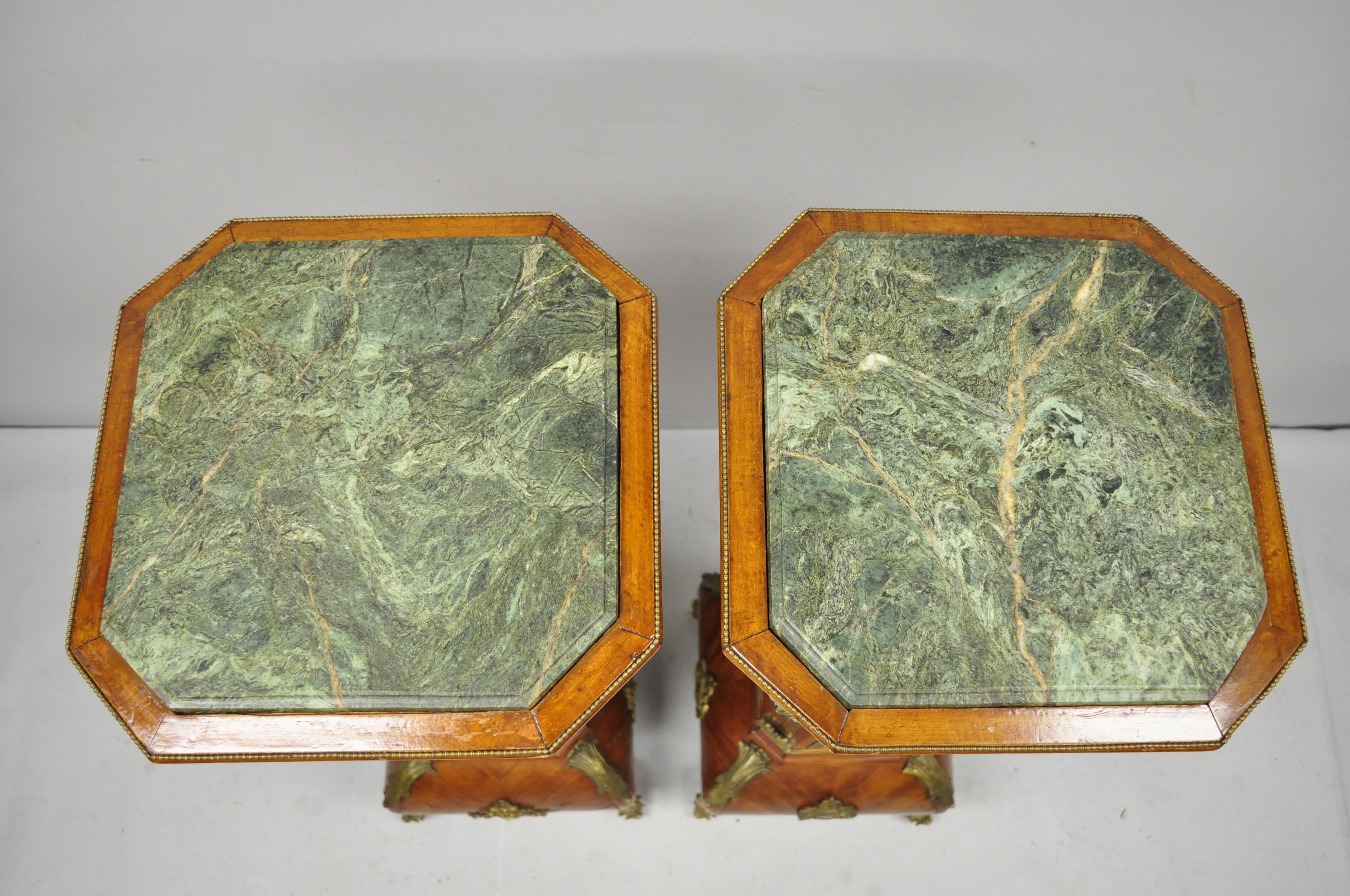 marble pedestal plant stand