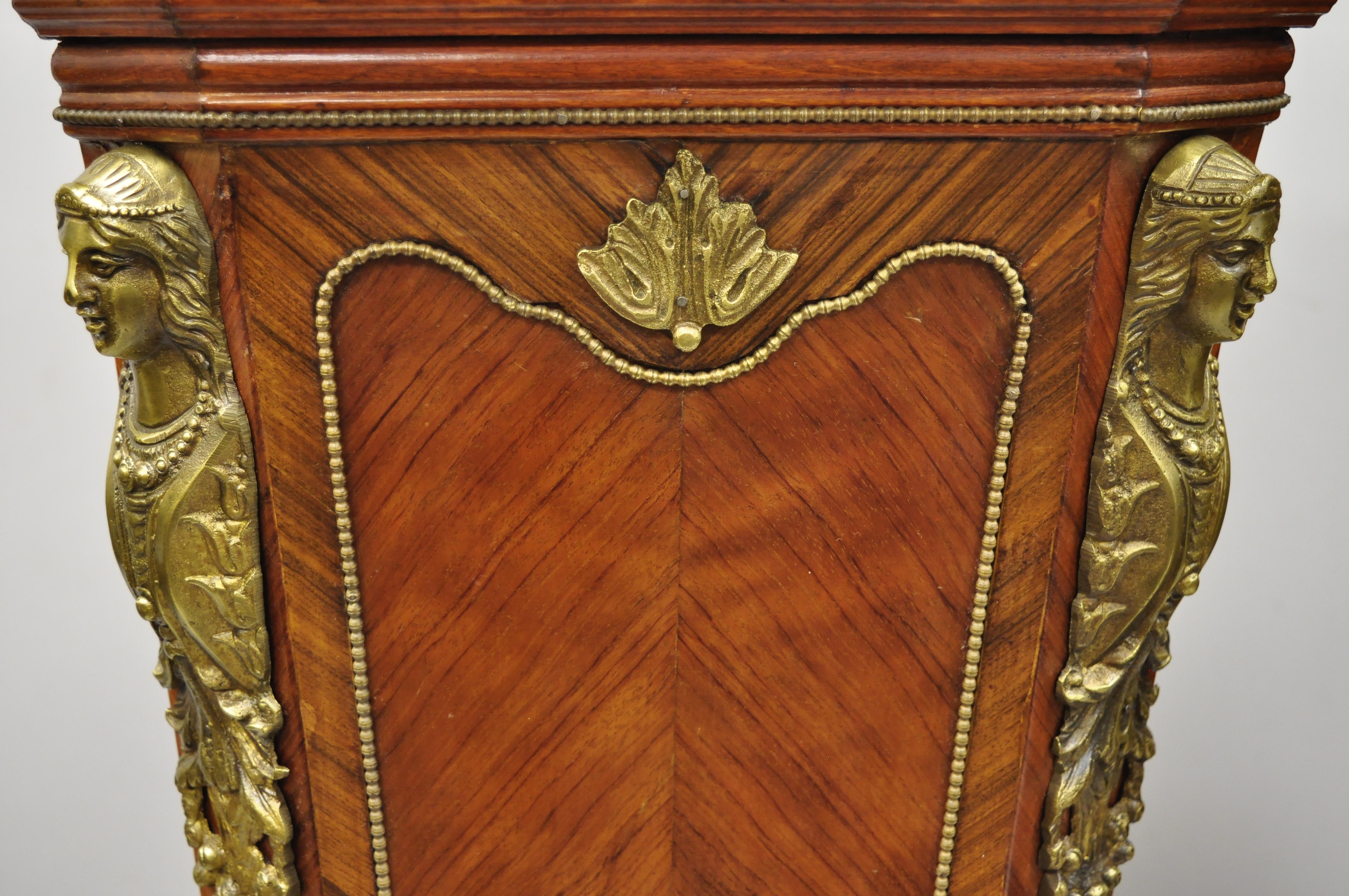 marble top plant stand pedestal