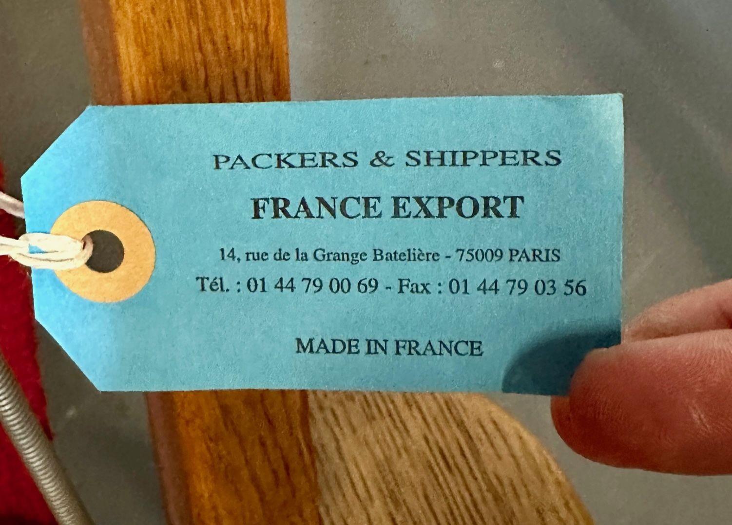 Paire de fauteuils de salon/fauteuils français Pierre Guariche de style mi-siècle moderne, exportés de France en vente 1