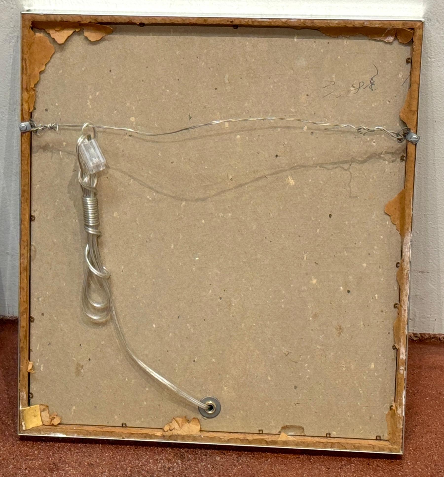 Coppia di cesti floreali francesi moderni incisi Specchio e applique di cristallo in vendita 1