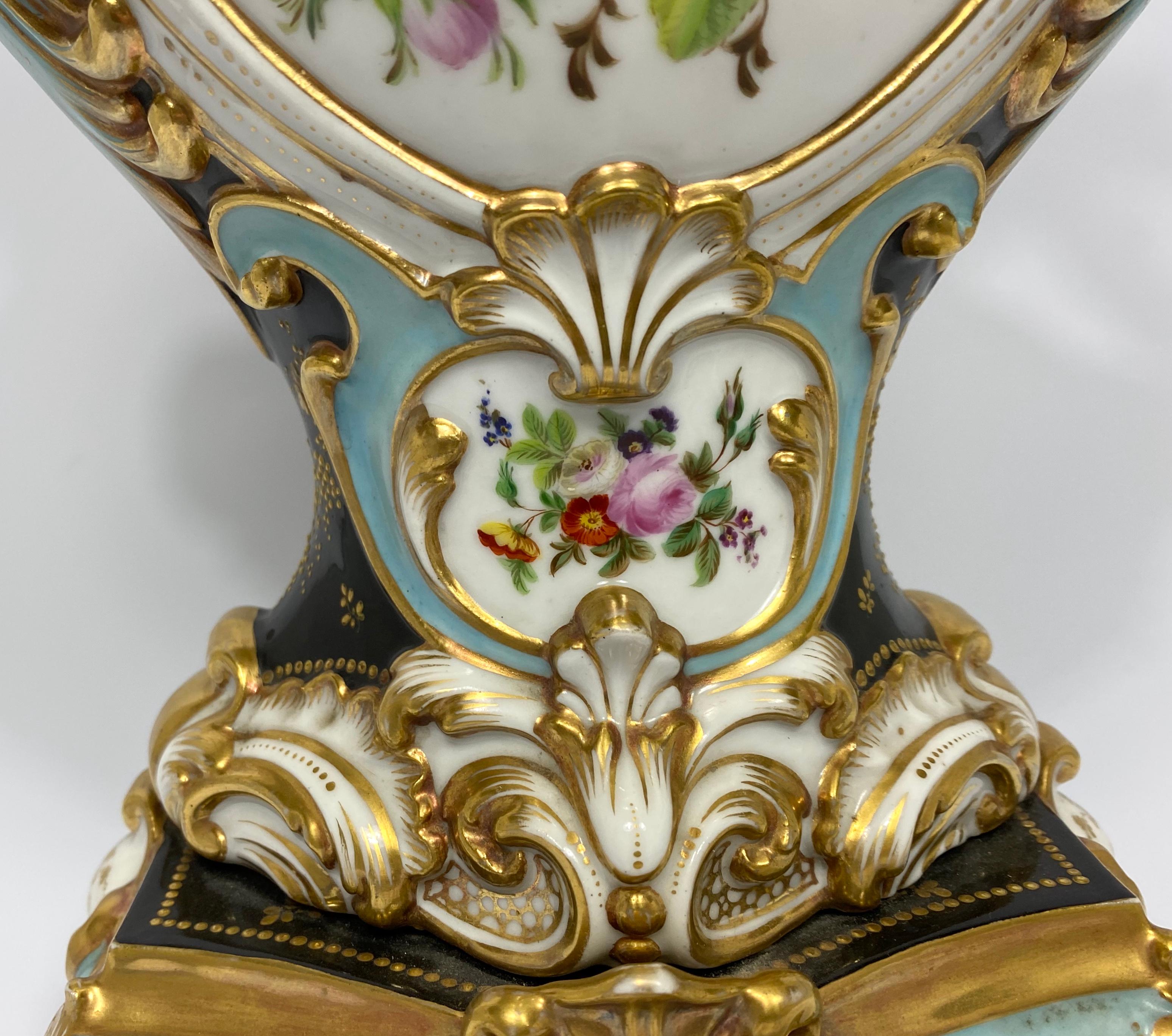 Pair of French Porcelain Vases, Probably Jacob Petit, circa 1840 5