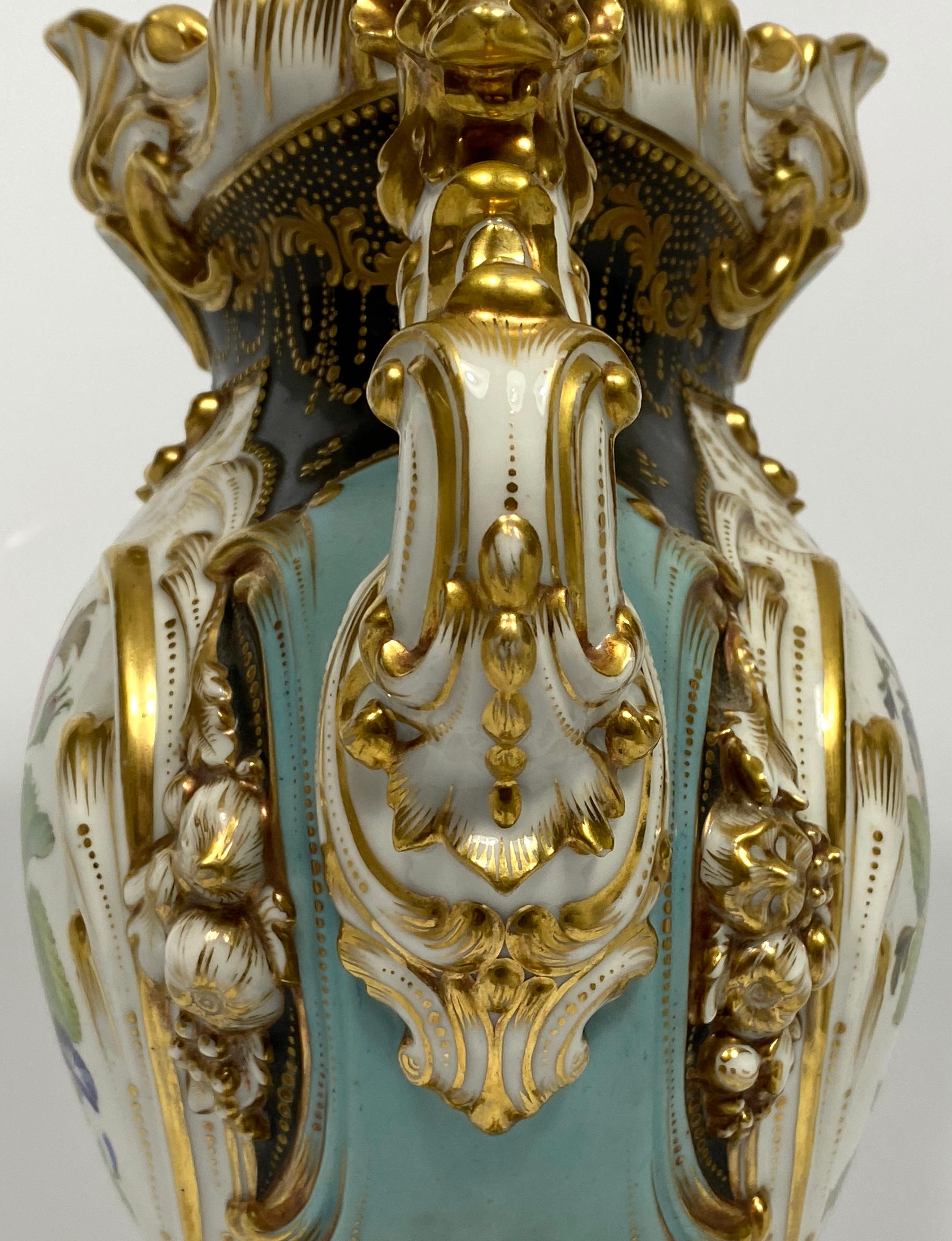 Pair of French Porcelain Vases, Probably Jacob Petit, circa 1840 9