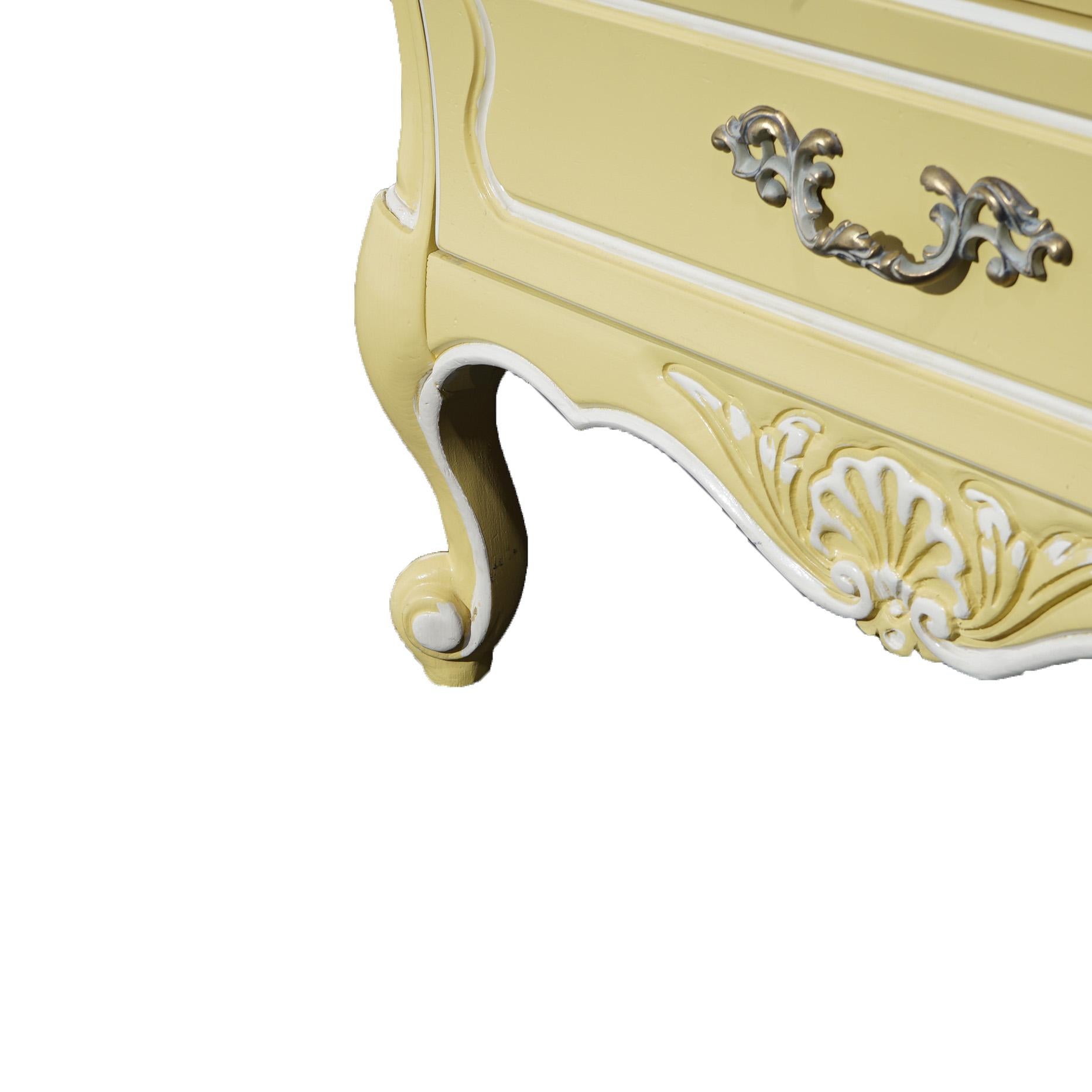 Paire de meubles d'appoint à deux tiroirs en hickory de style provincial français 20e siècle en vente 3