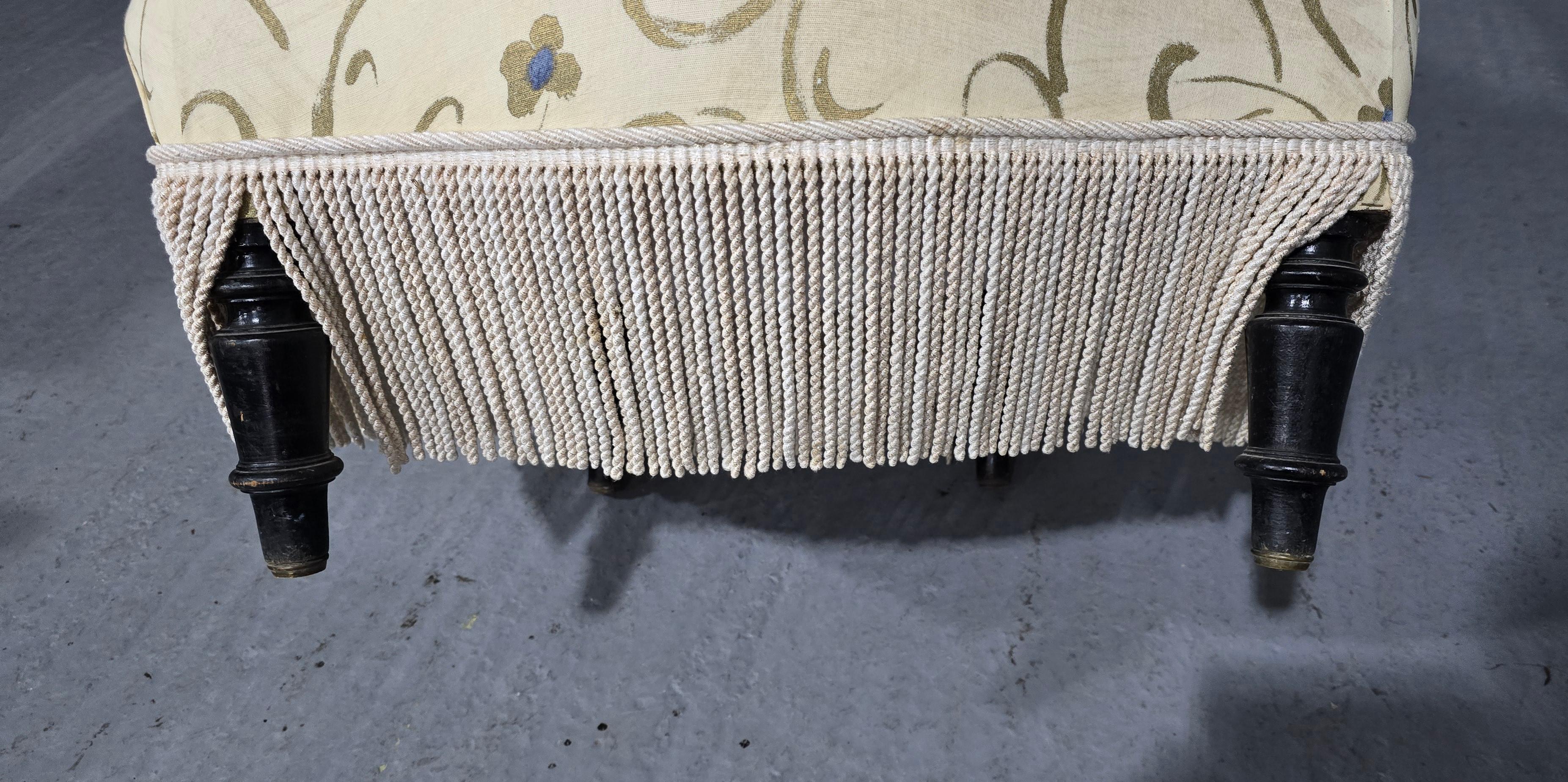 Ebano Coppia di poltrone francesi in vendita