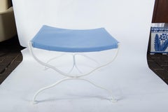 Coppia di panche francesi in ferro battuto