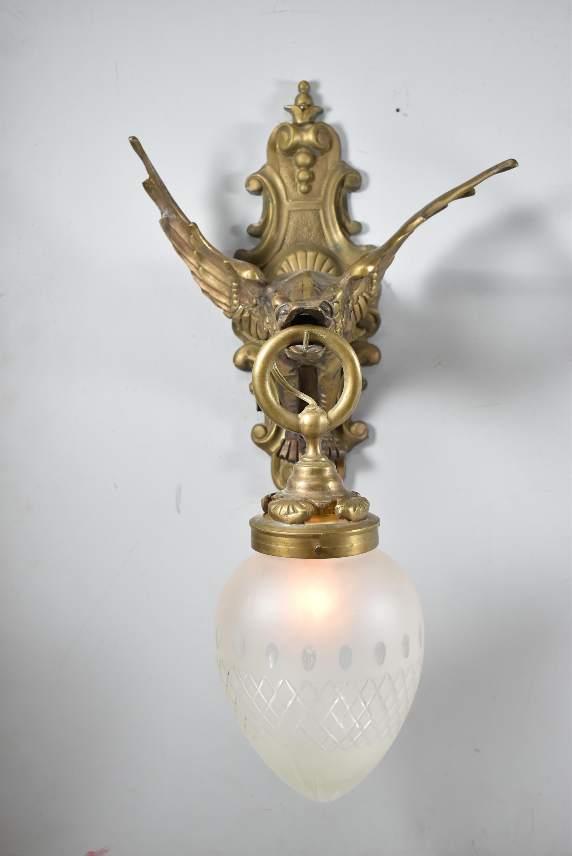 gargoyle sconce