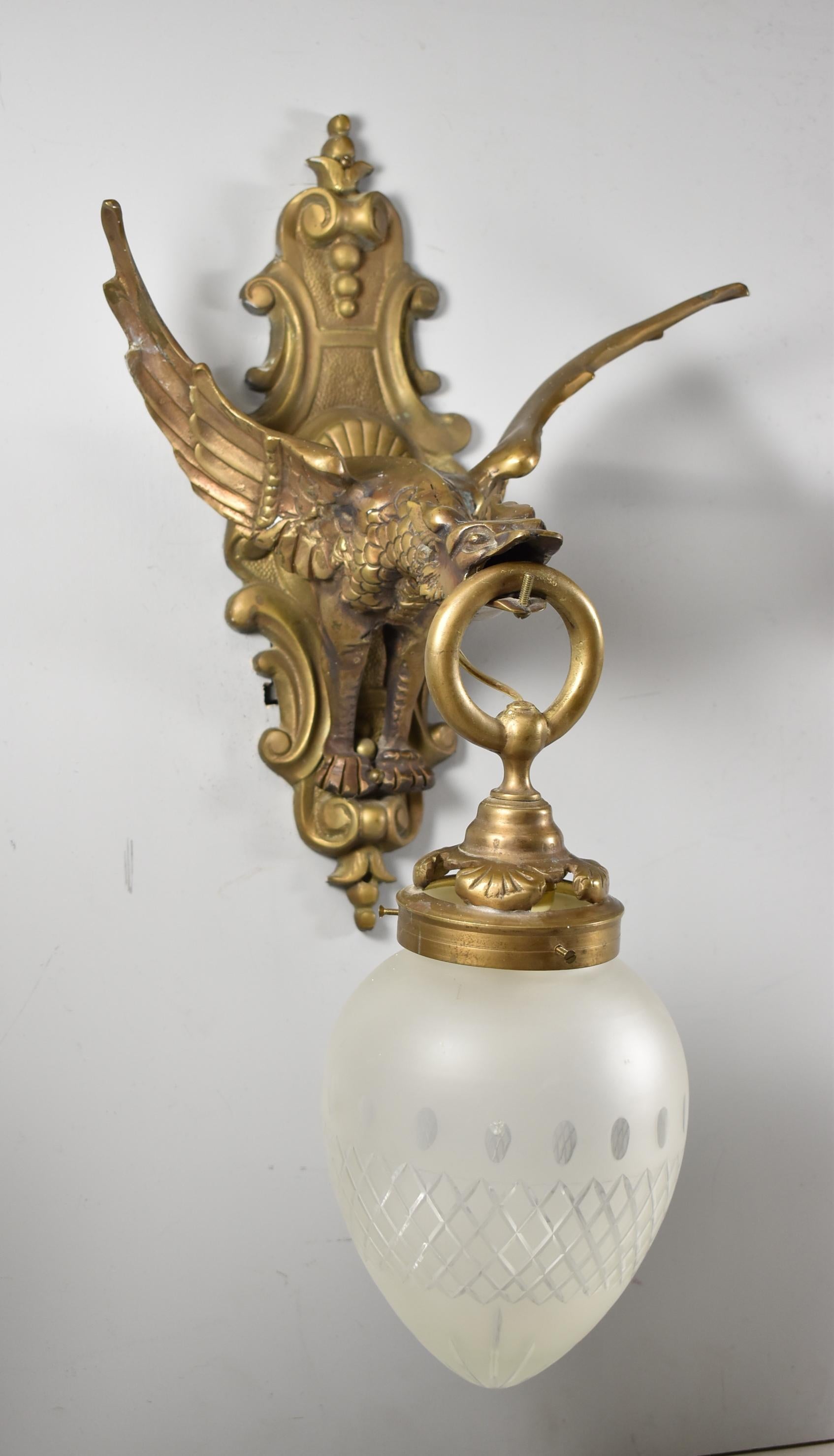 gargoyle wall sconce