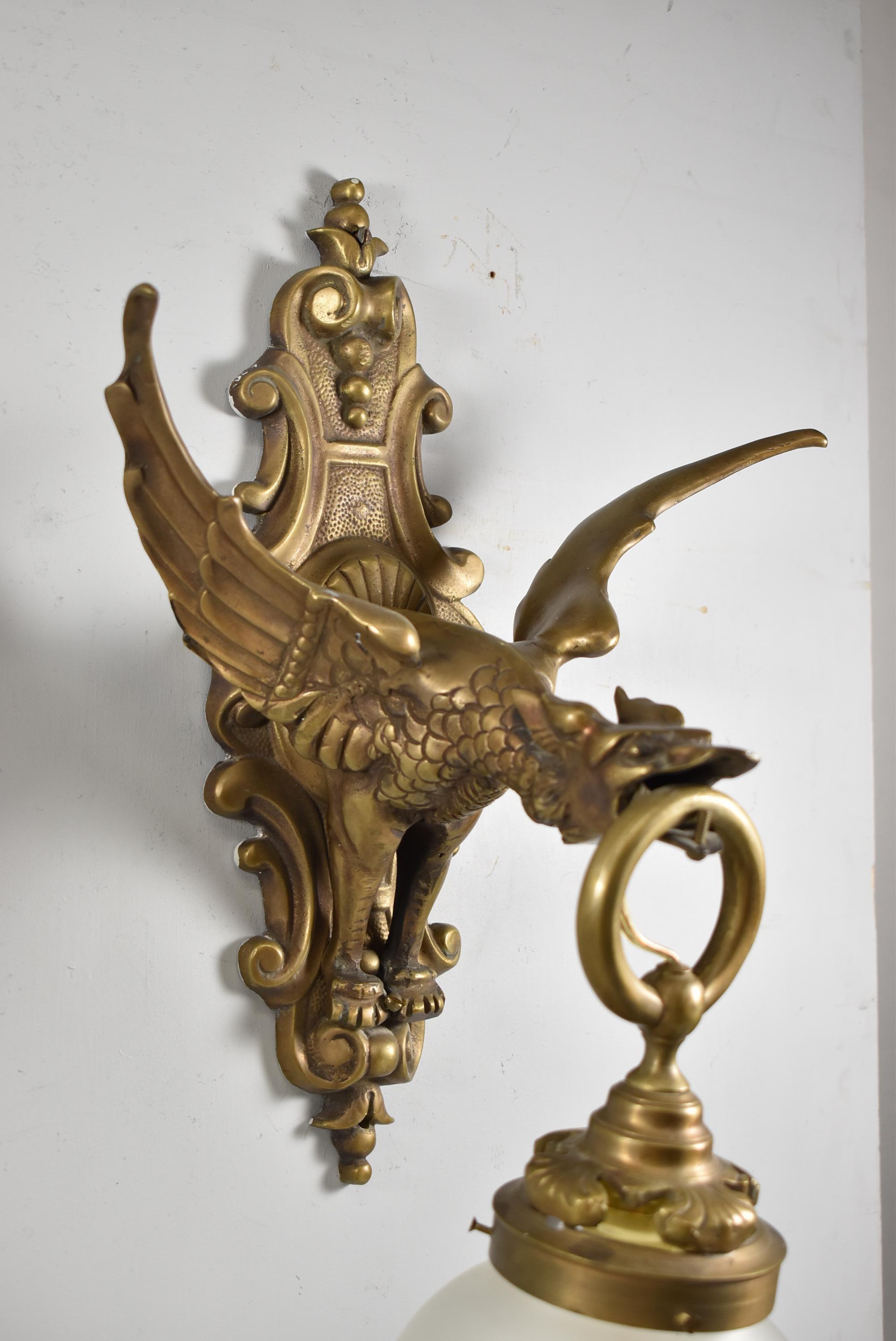 gargoyle sconces