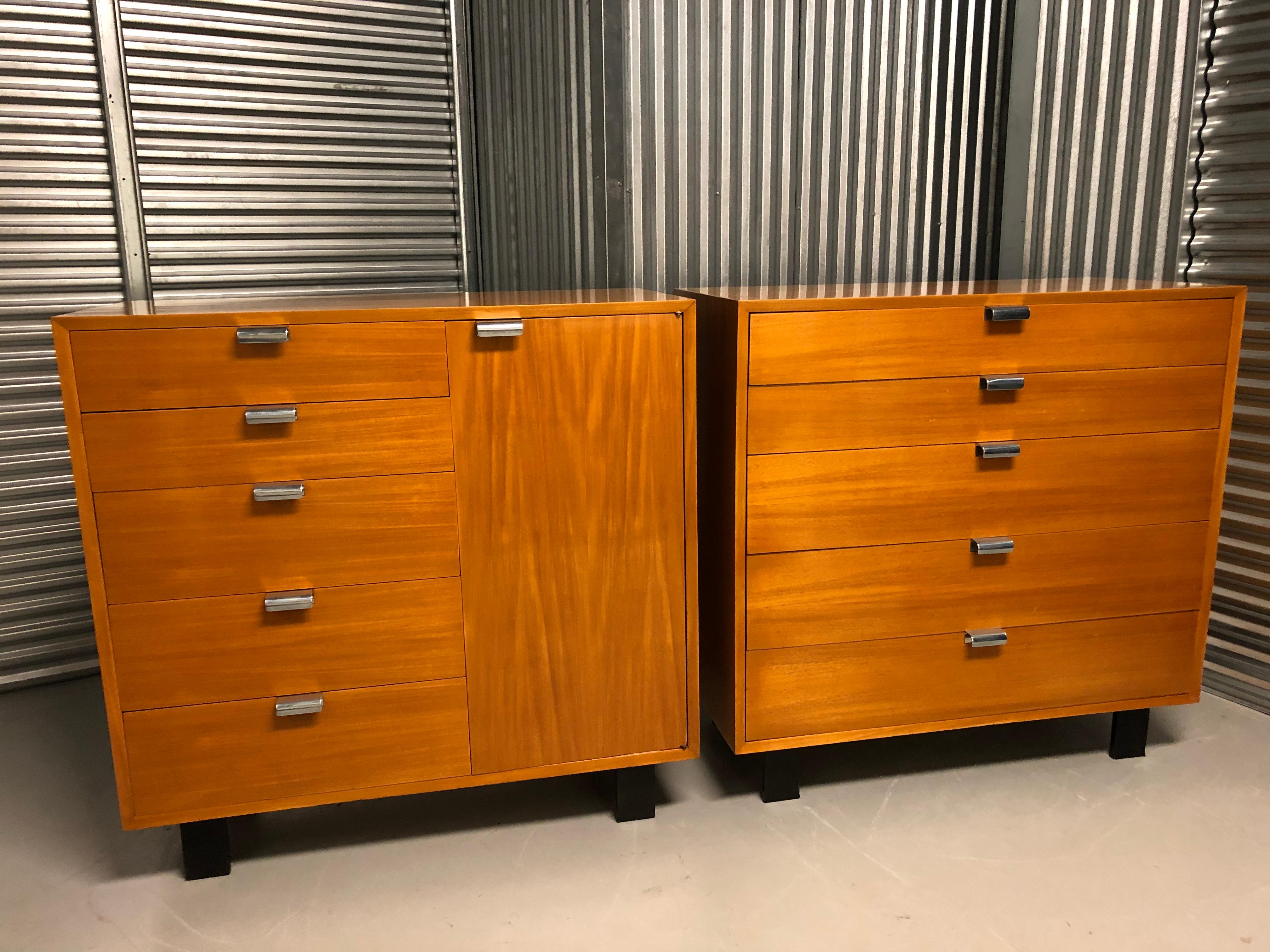 Pair of George Nelson for Herman Miller Bureau /Cabinets For Sale 12