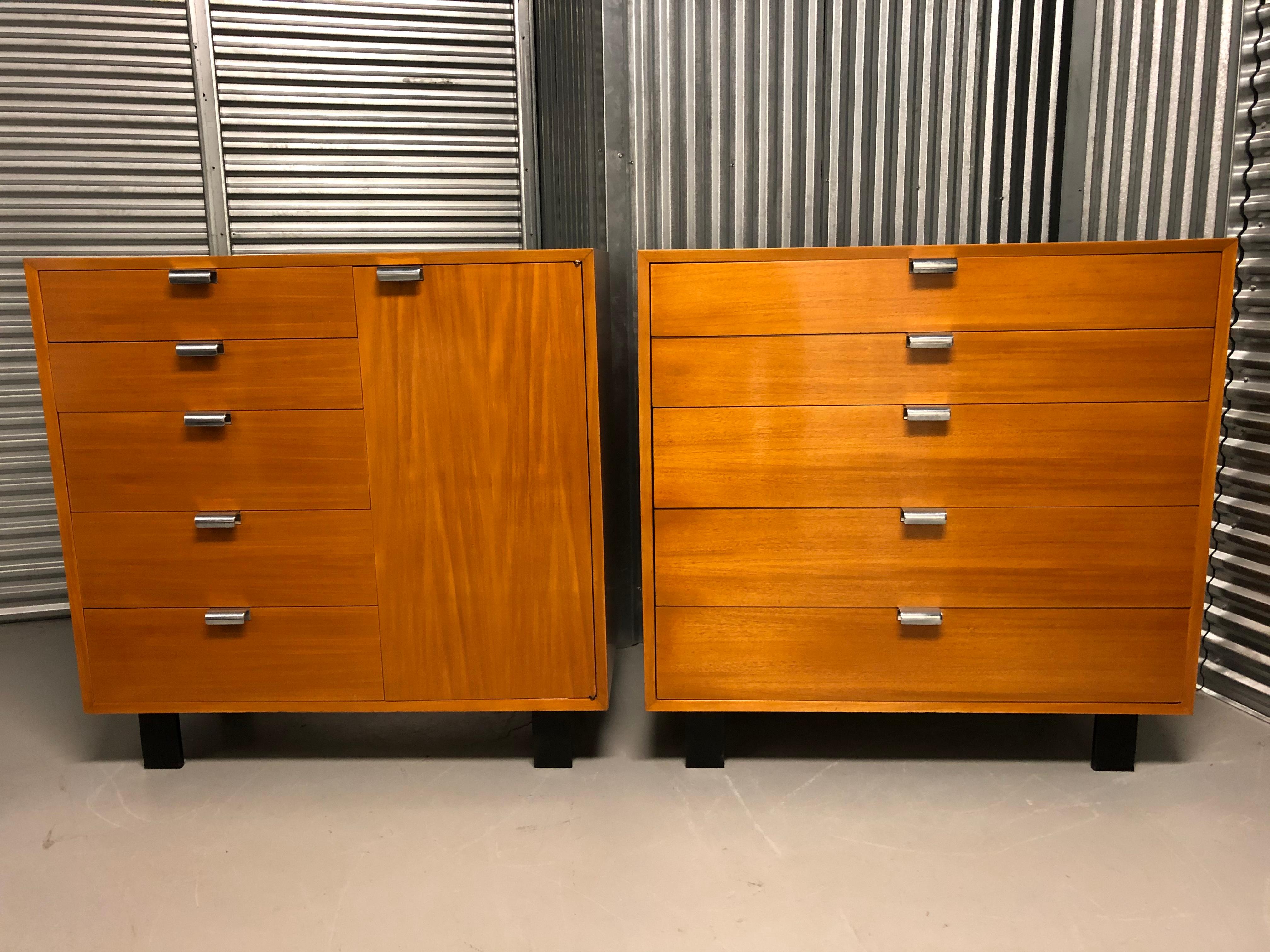 American Pair of George Nelson for Herman Miller Bureau /Cabinets For Sale