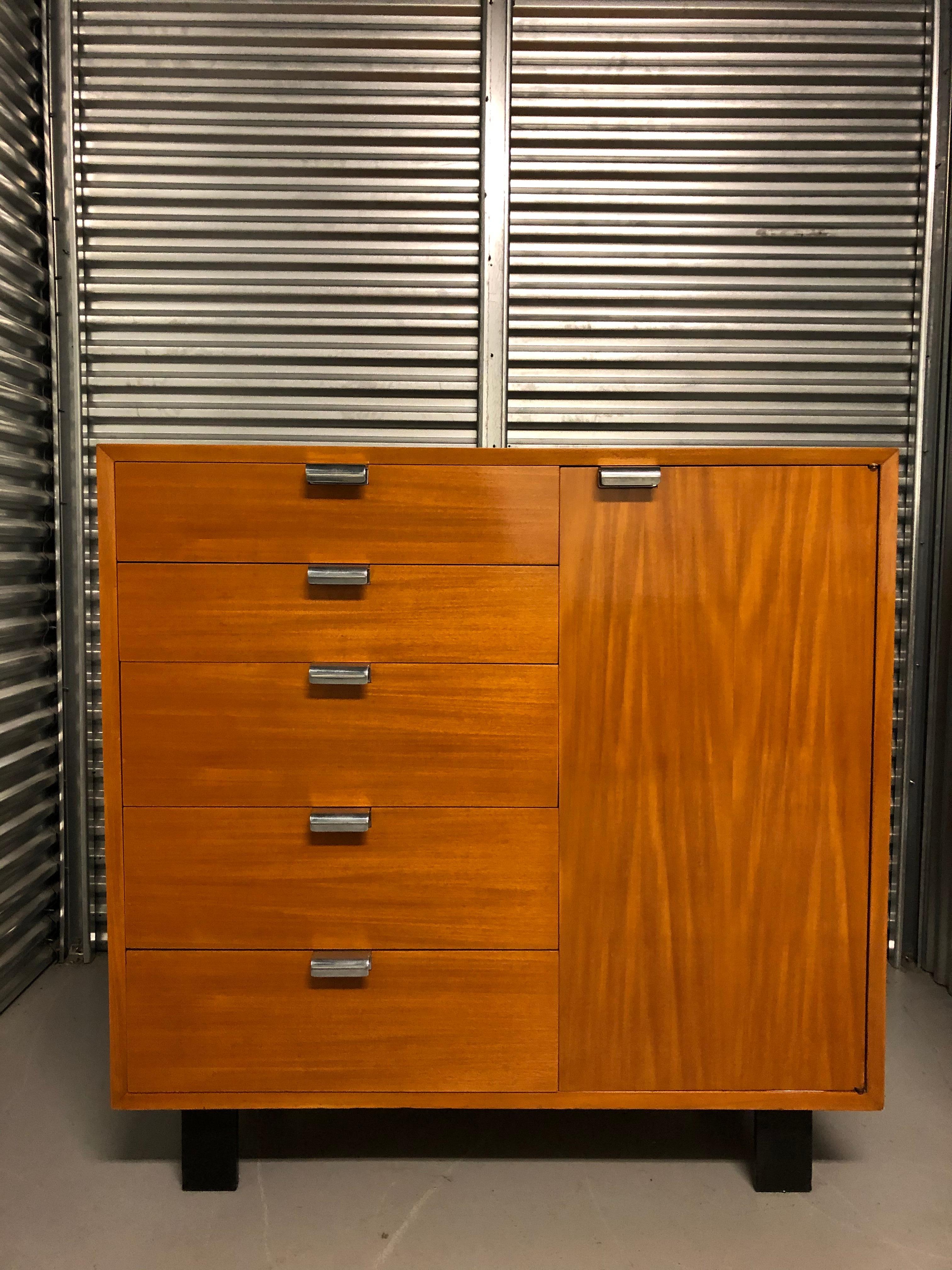 Metal Pair of George Nelson for Herman Miller Bureau /Cabinets For Sale