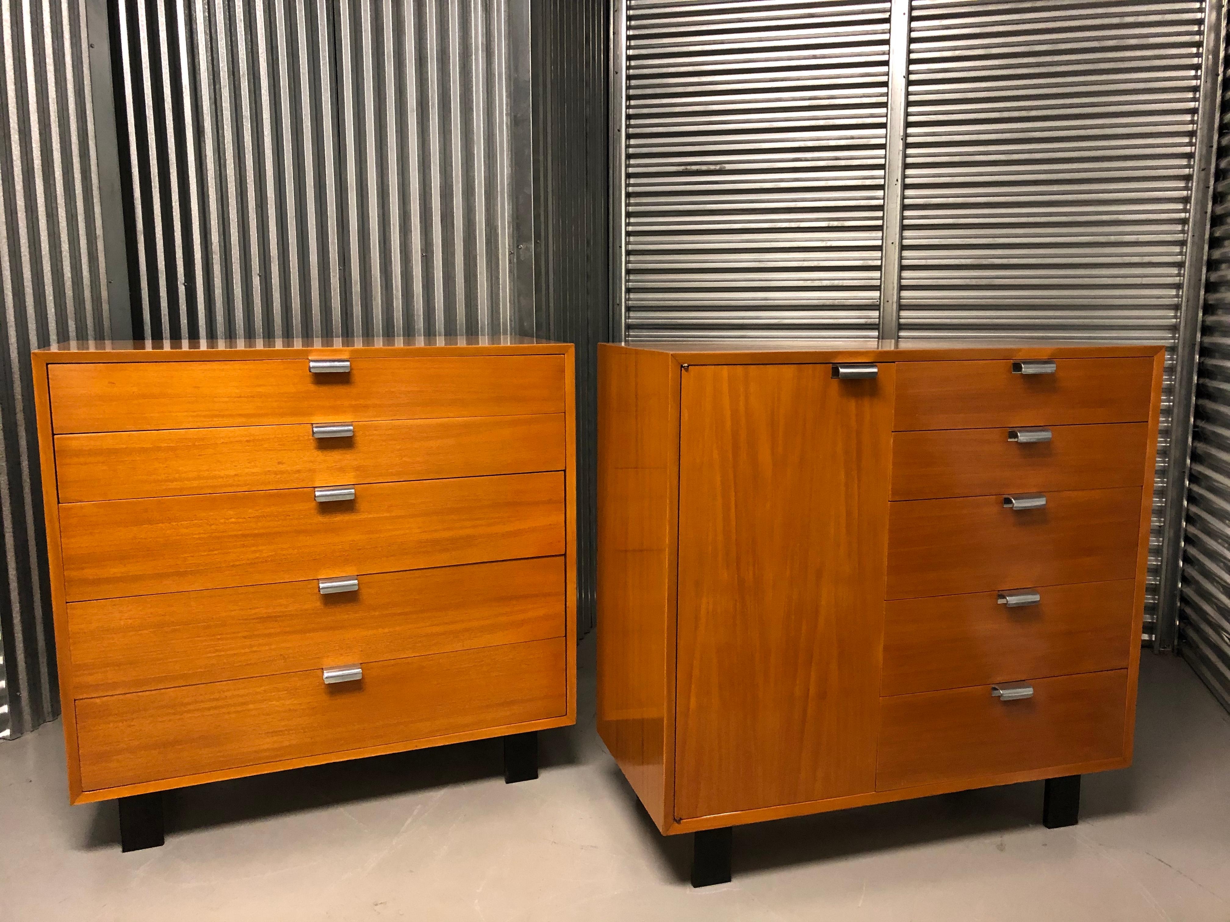 Pair of George Nelson for Herman Miller Bureau /Cabinets For Sale 1