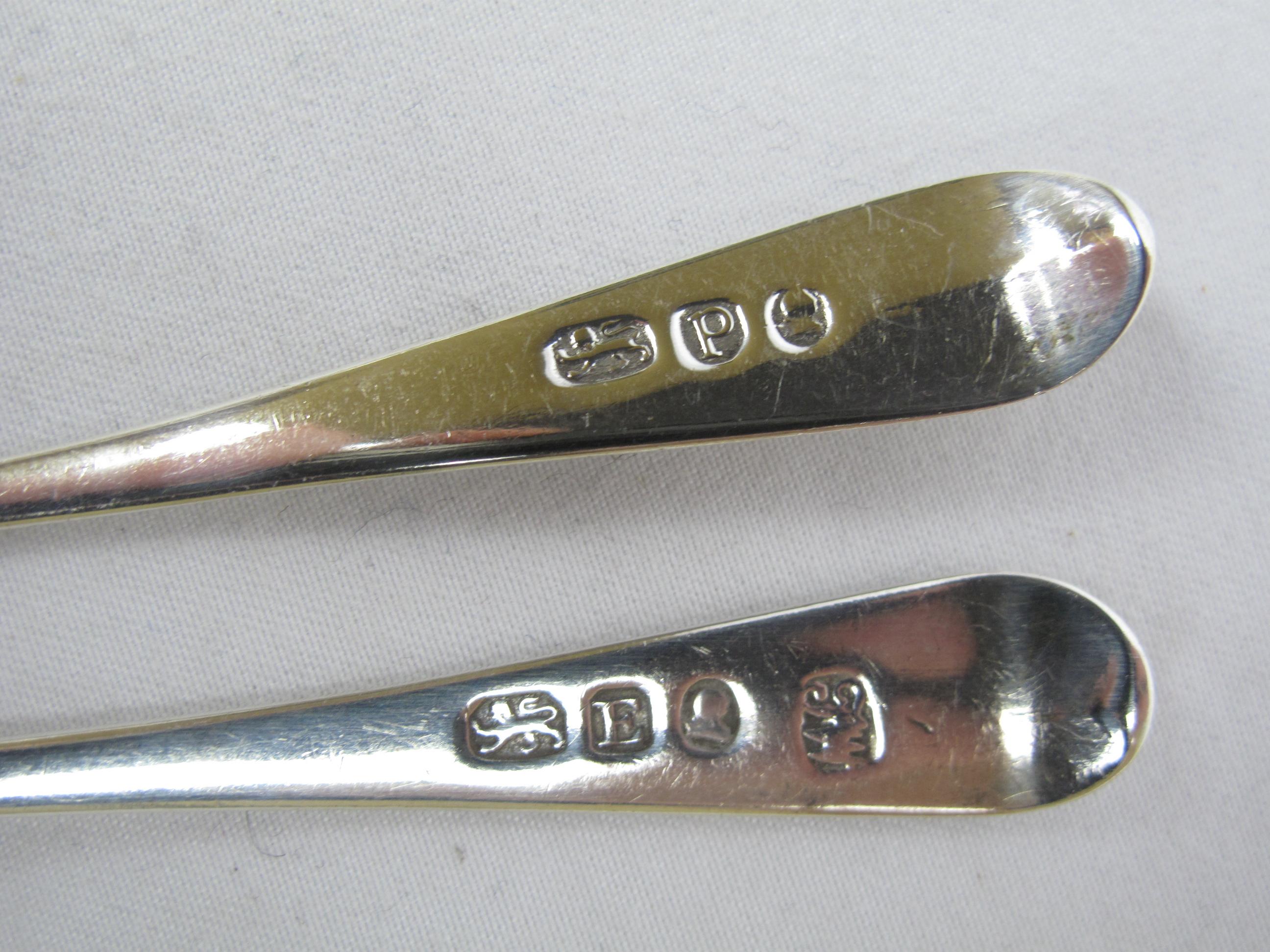 Pair of Georgian David & Robert Hennell Sterling Silver Open Salts 1769 In Fair Condition For Sale In Portland, OR