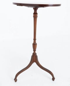 Pair Georgian Wine Tables Mahogany Revival Side