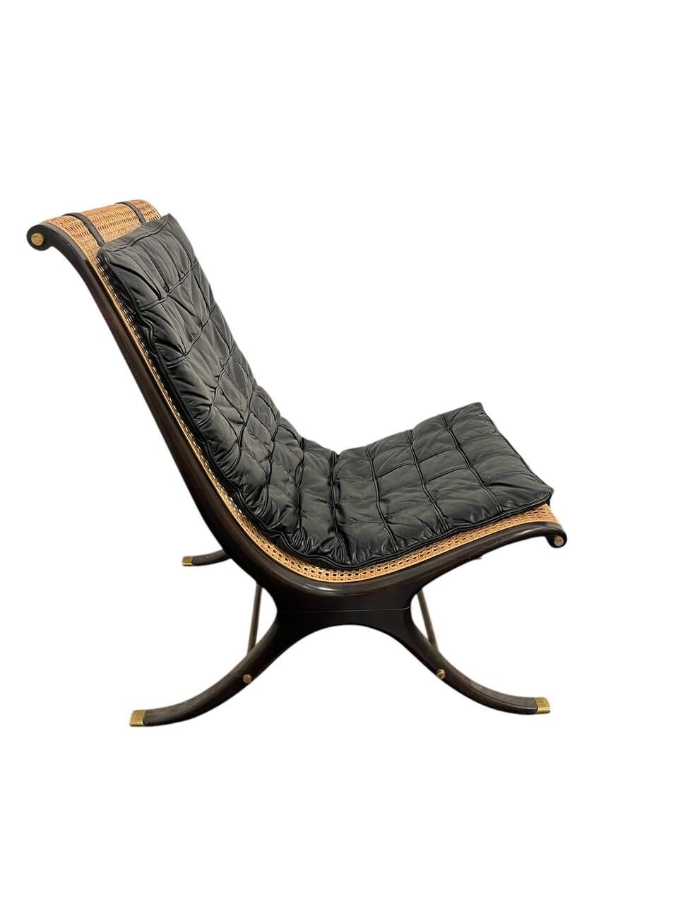 Paar Gerald Jerome Lounge Chairs für Heritage Furniture (Moderne der Mitte des Jahrhunderts) im Angebot