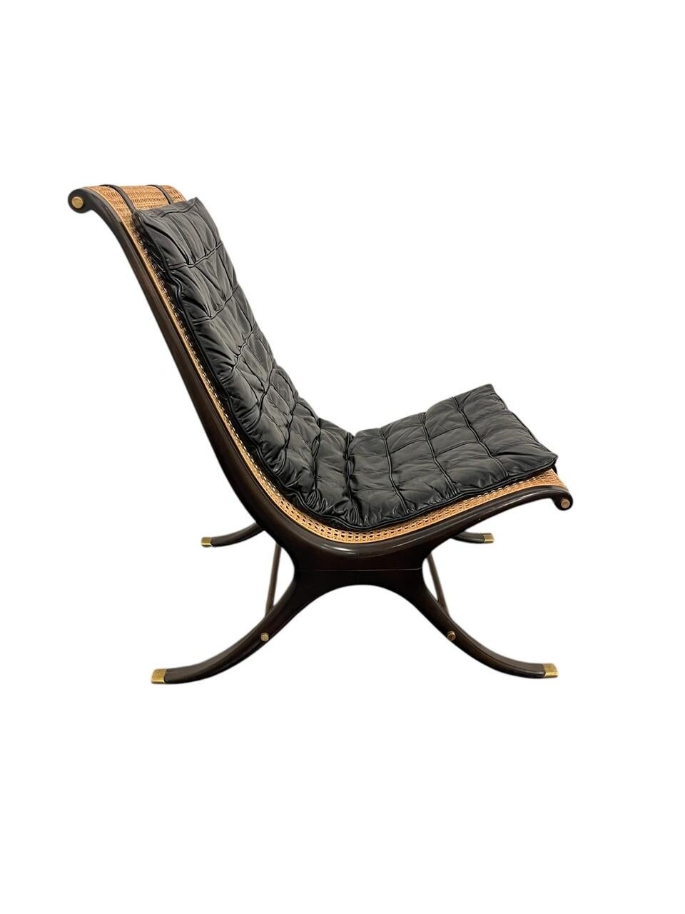 Paar Gerald Jerome Lounge Chairs für Heritage Furniture (amerikanisch) im Angebot