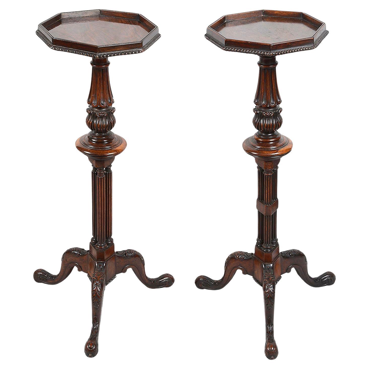 Pair Gillows side tables, circa 1820-40