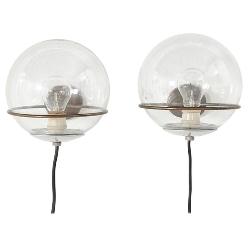 Pair of Gino Sarfatti 238/1 Wall Lamps for Arteluce, Italy, 1952