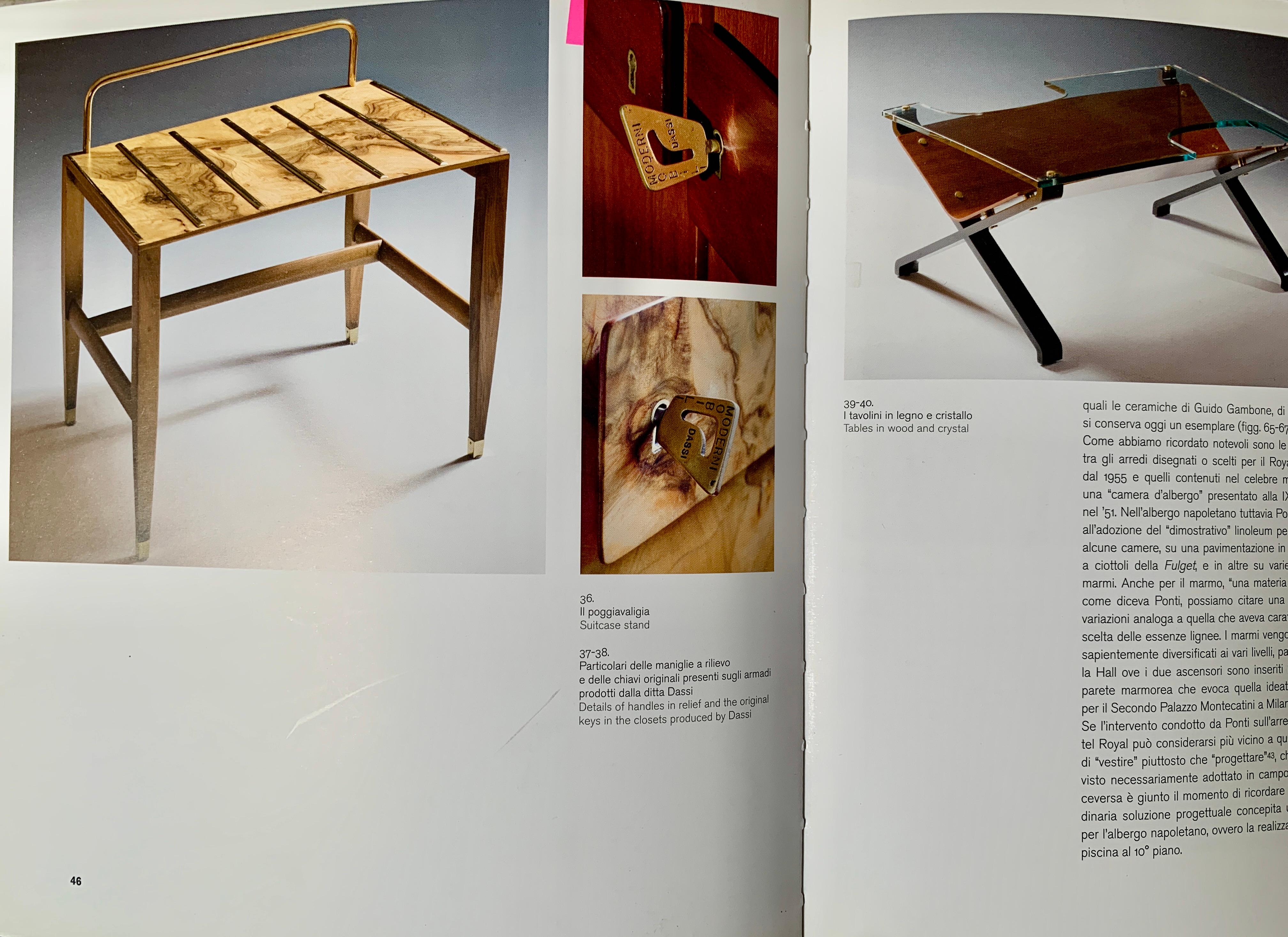 Paire de tables d'appoint laquées noires de Gio Ponti provenant de l'Hôtel Royal, Naples, 1955 en vente 7