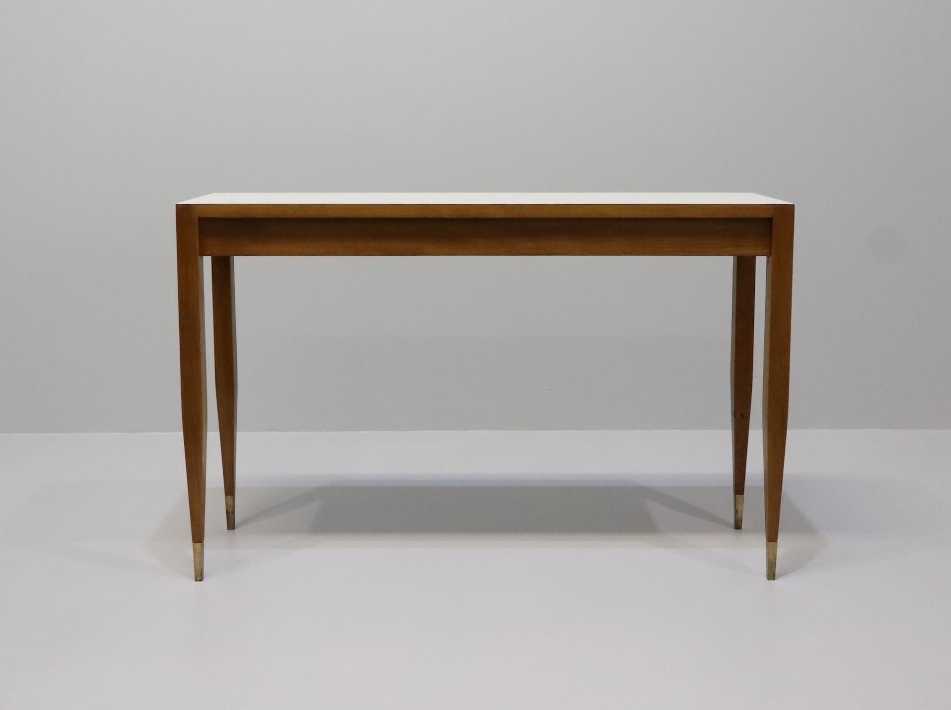 Pair Gio Ponti Consoles for Giordano Chiesa Italy, 1964 For Sale 3