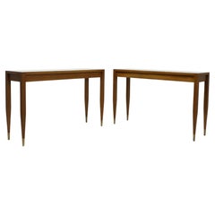 Pair Gio Ponti Consoles for Giordano Chiesa Italy, 1964
