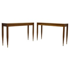 Pair Gio Ponti Consoles for Giordano Chiesa Italy, 1964