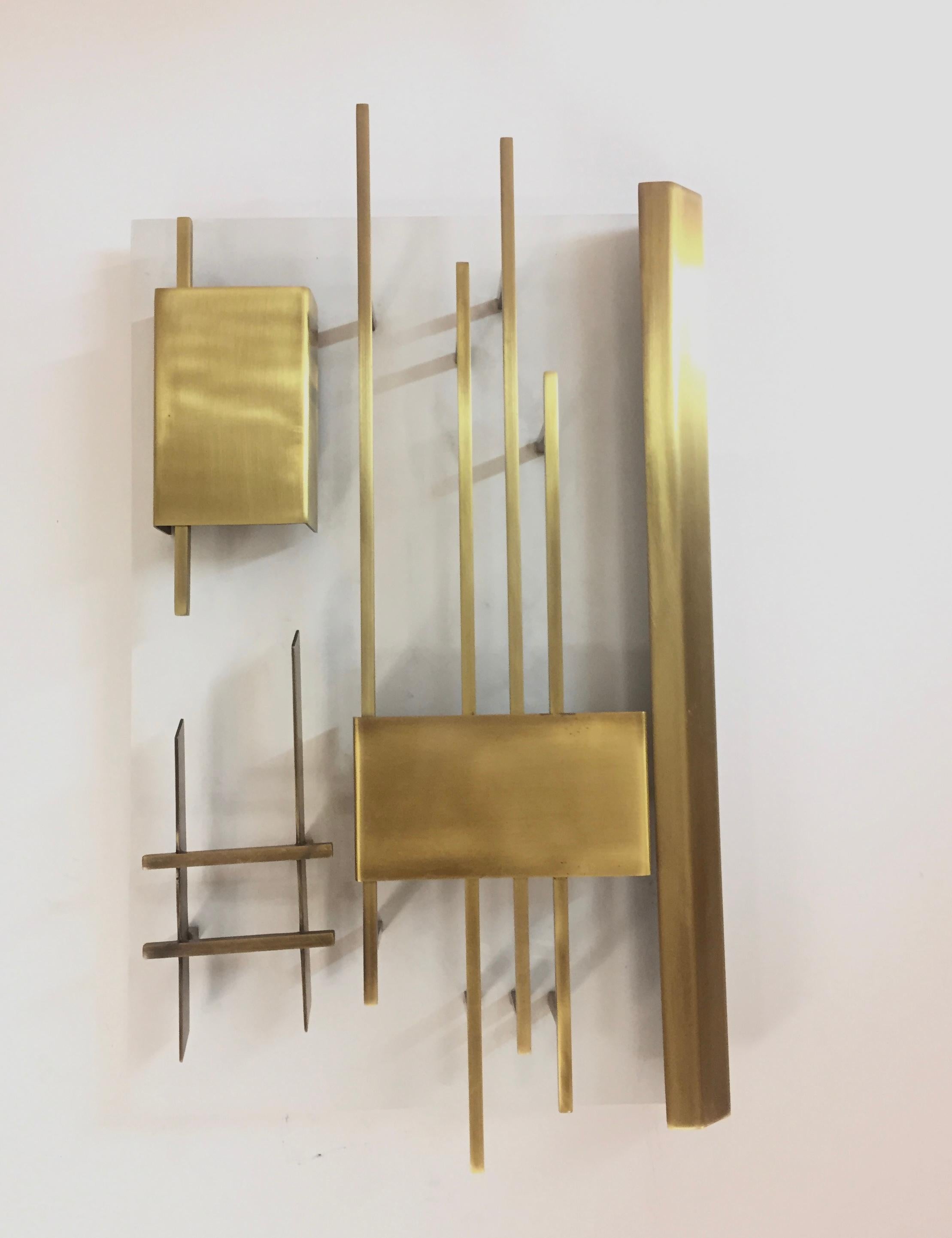 Pair Gio Ponti Mid-Century Modern Vintage Sconces Model 575 for Lumi in 1972 In Good Condition For Sale In Madrid, ES