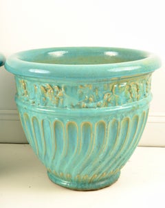 Paire de jardinières en céramique Gladding McBean, vers les années 1930