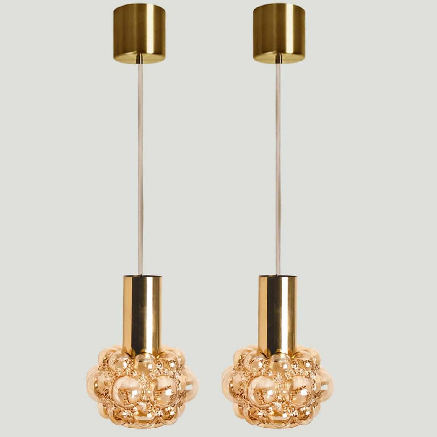 Altro Coppia di pendenti in vetro di Helena Tynell, 1960 in vendita