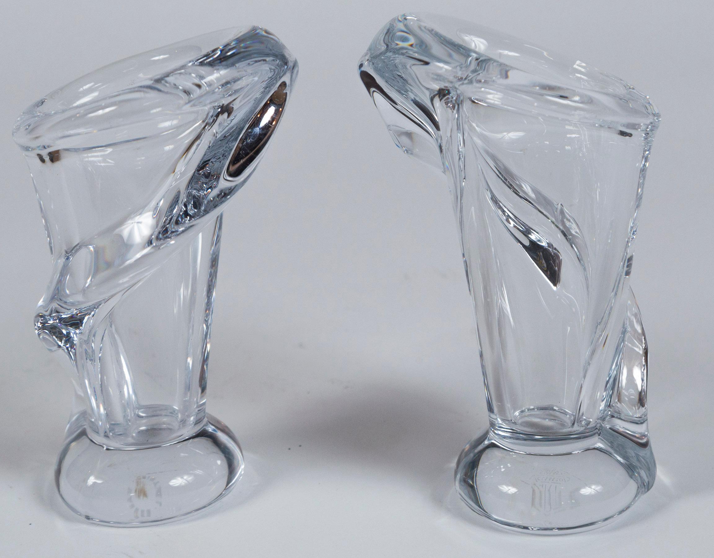 french glass vase