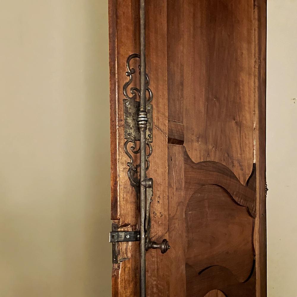 Pair Grand 18th Century Country French Walnut Doors ~ Plaquards For Sale 4