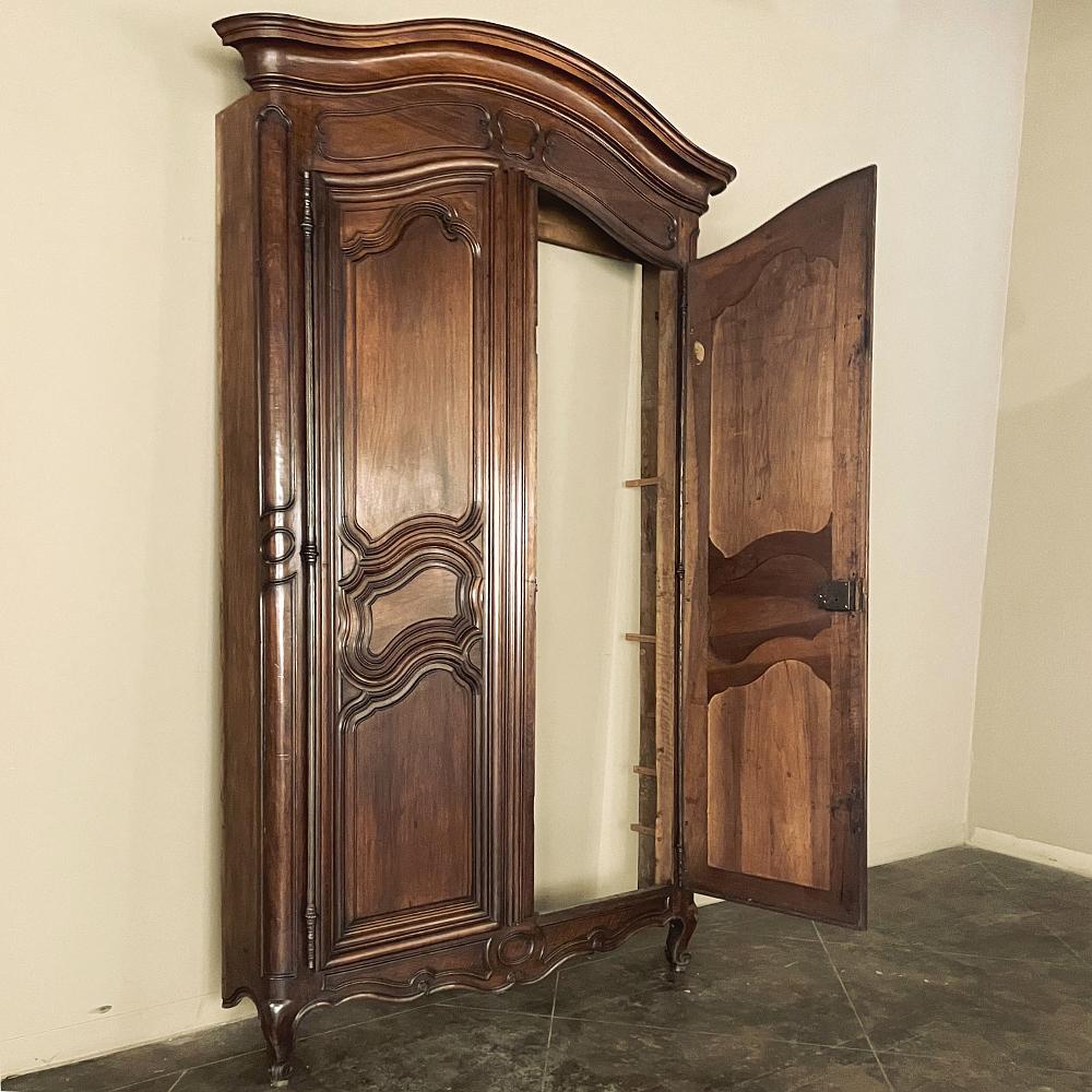 Pair Grand 18th Century Country French Walnut Doors ~ Plaquards For Sale 2