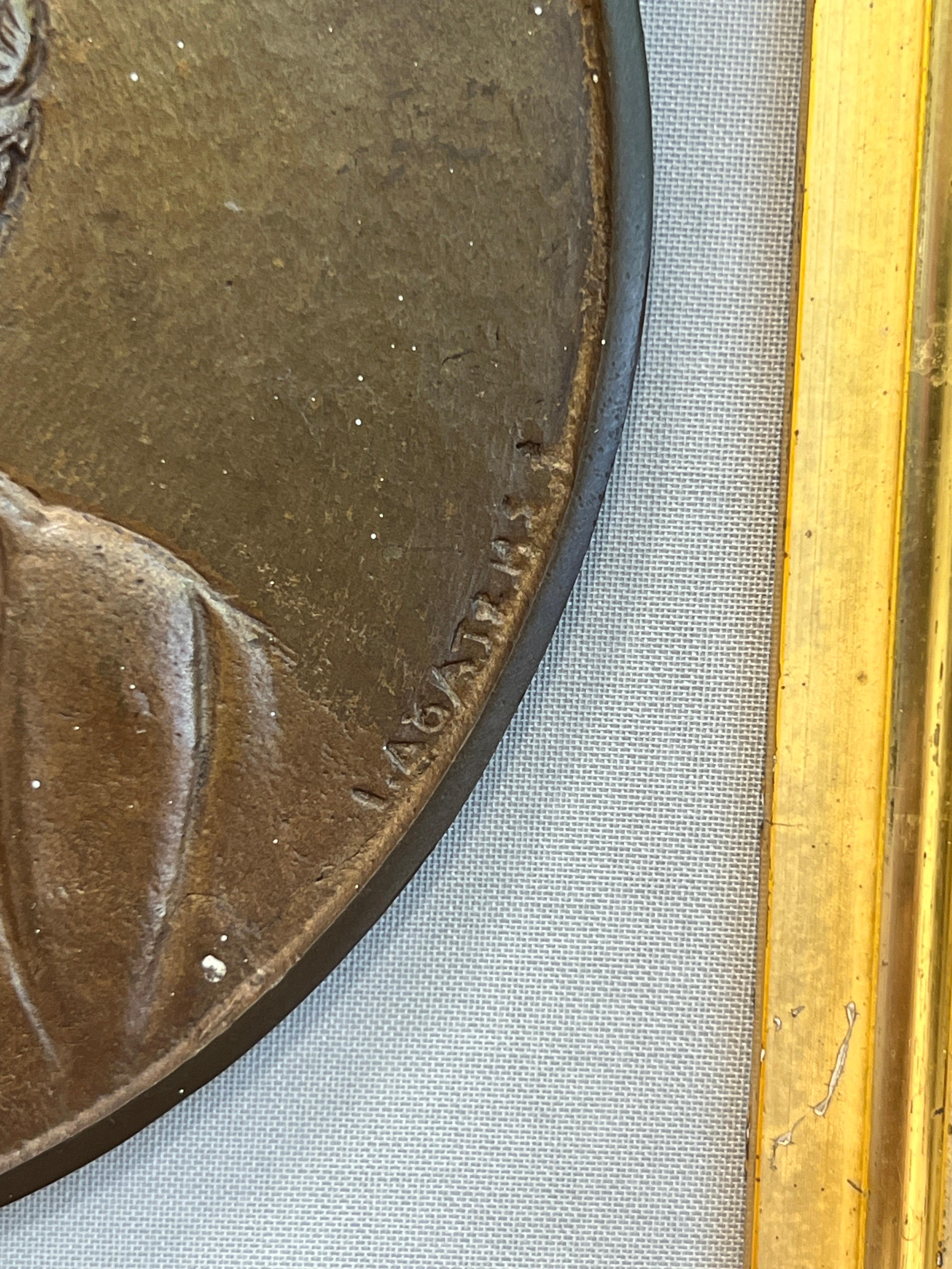 Paire de plaques italiennes en bronze de style Grand Tour Aldrovandi & Homer en vente 1