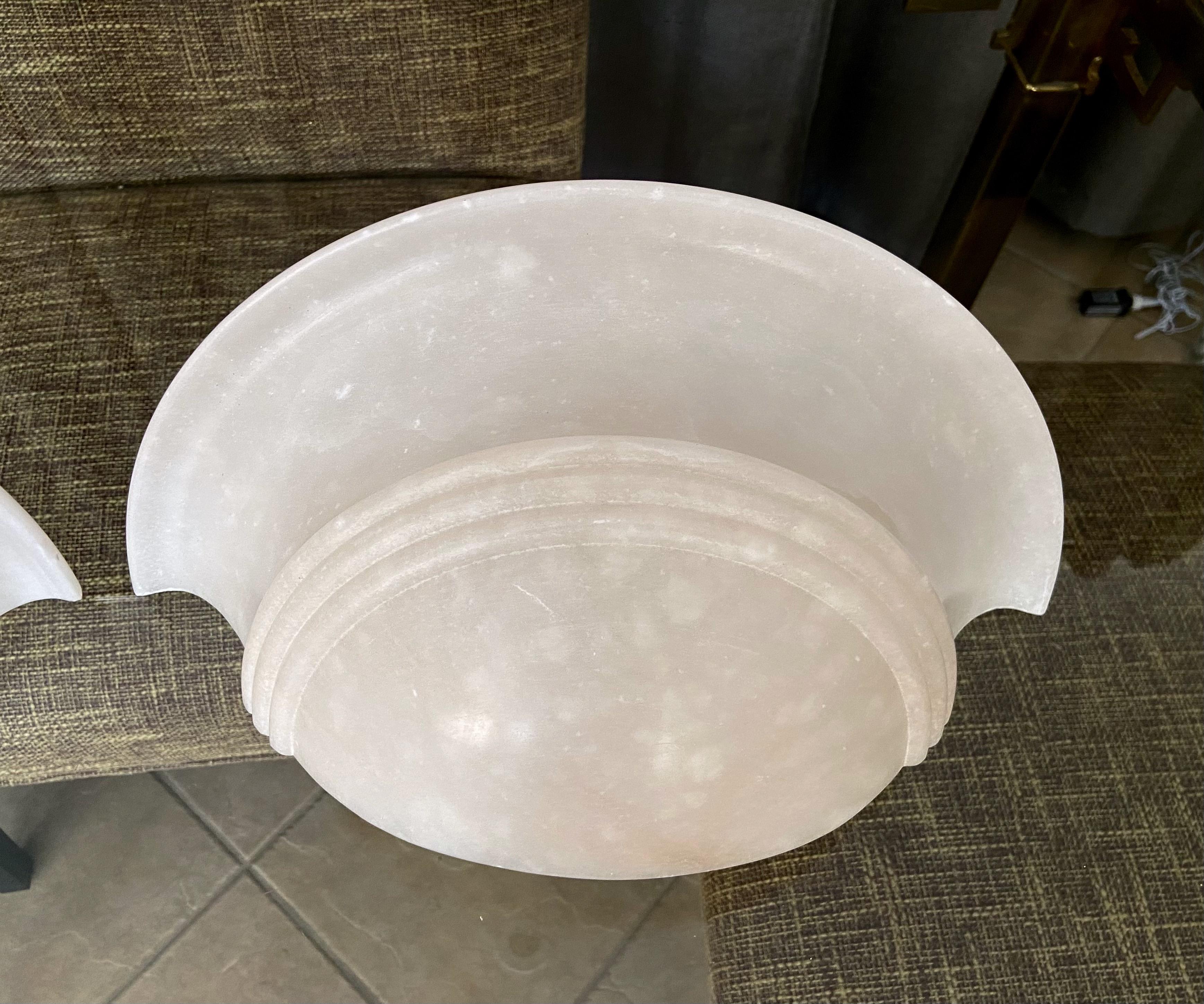 half moon wall sconce replacement glass