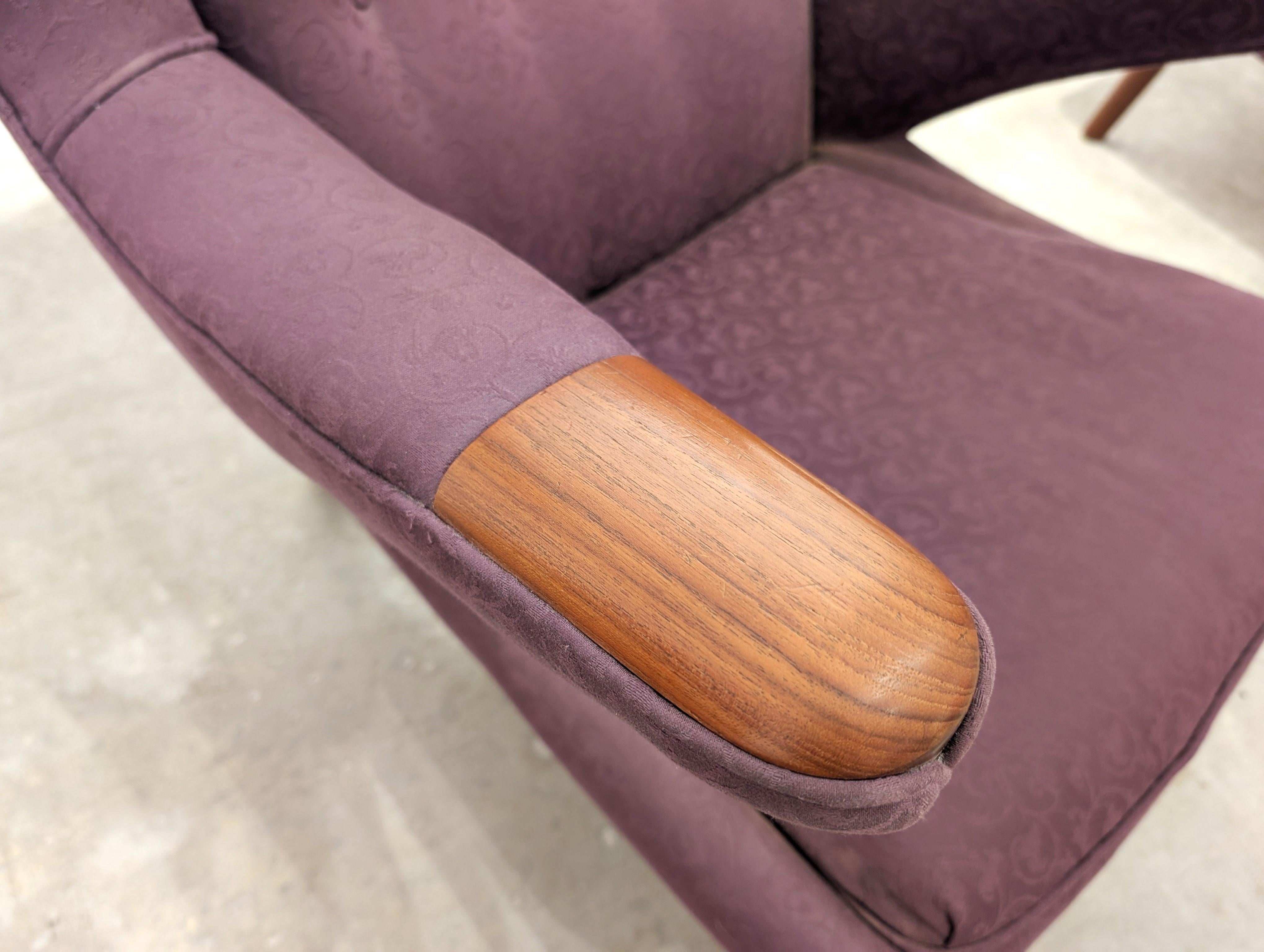 Pair Hans J. Wegner 'Papa Bear' Armchairs, A.P. Stolen, Denmark W/ Ottoman For Sale 2
