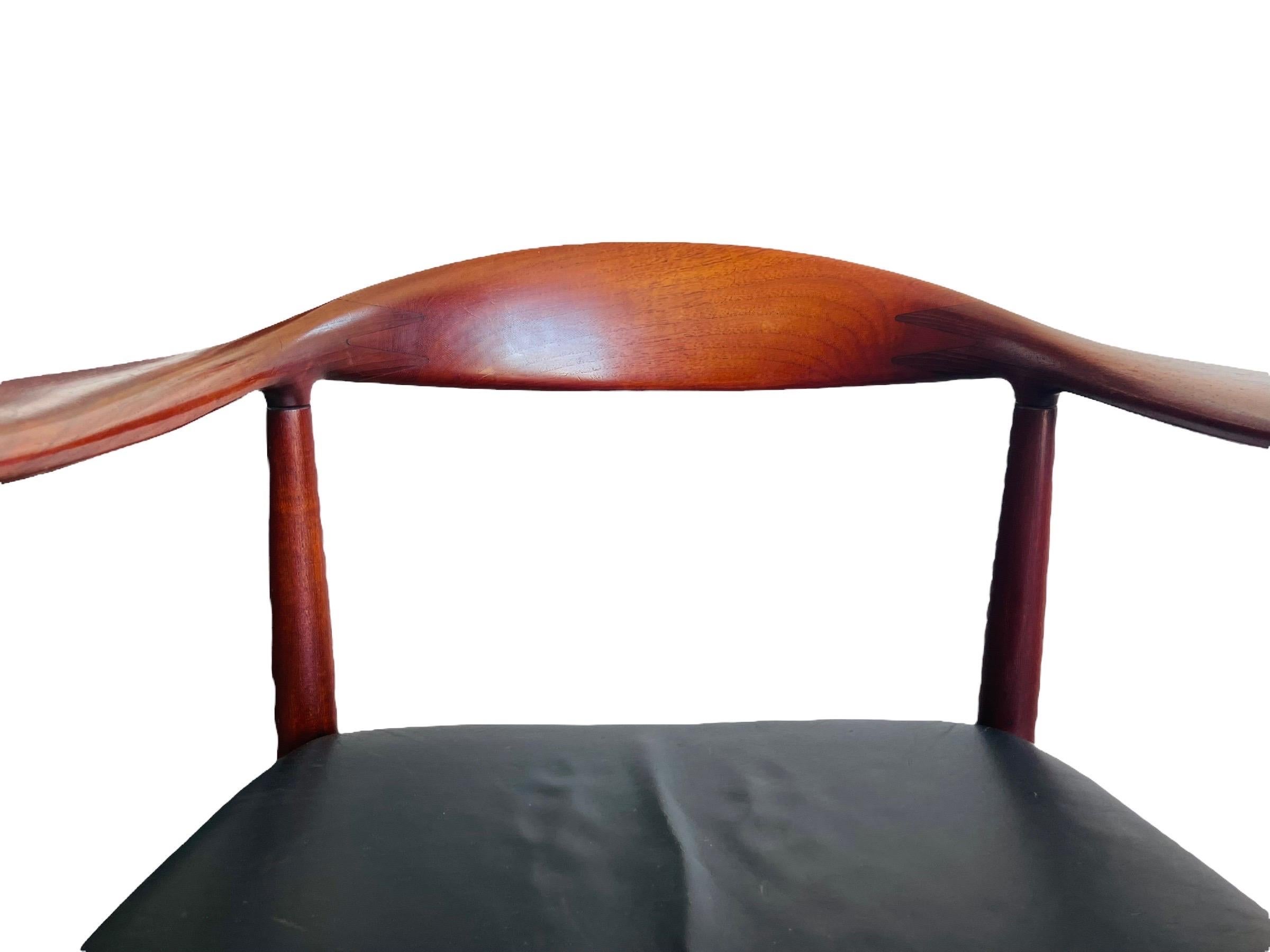 Paire « The Chair » (la chaise) de Hans J. Wegner JH503 pour Johannes Hansen  en vente 3