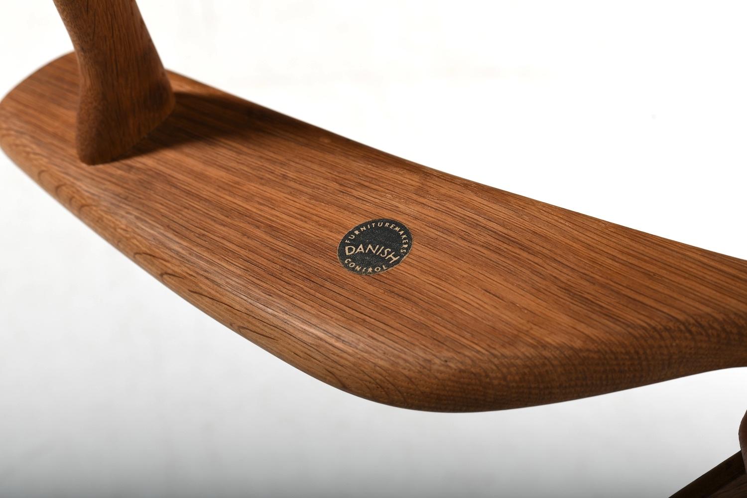 Paar Hans Wegner CH-22 für Carl Hansen & Søn Dänemark 1950er Jahre im Angebot 5